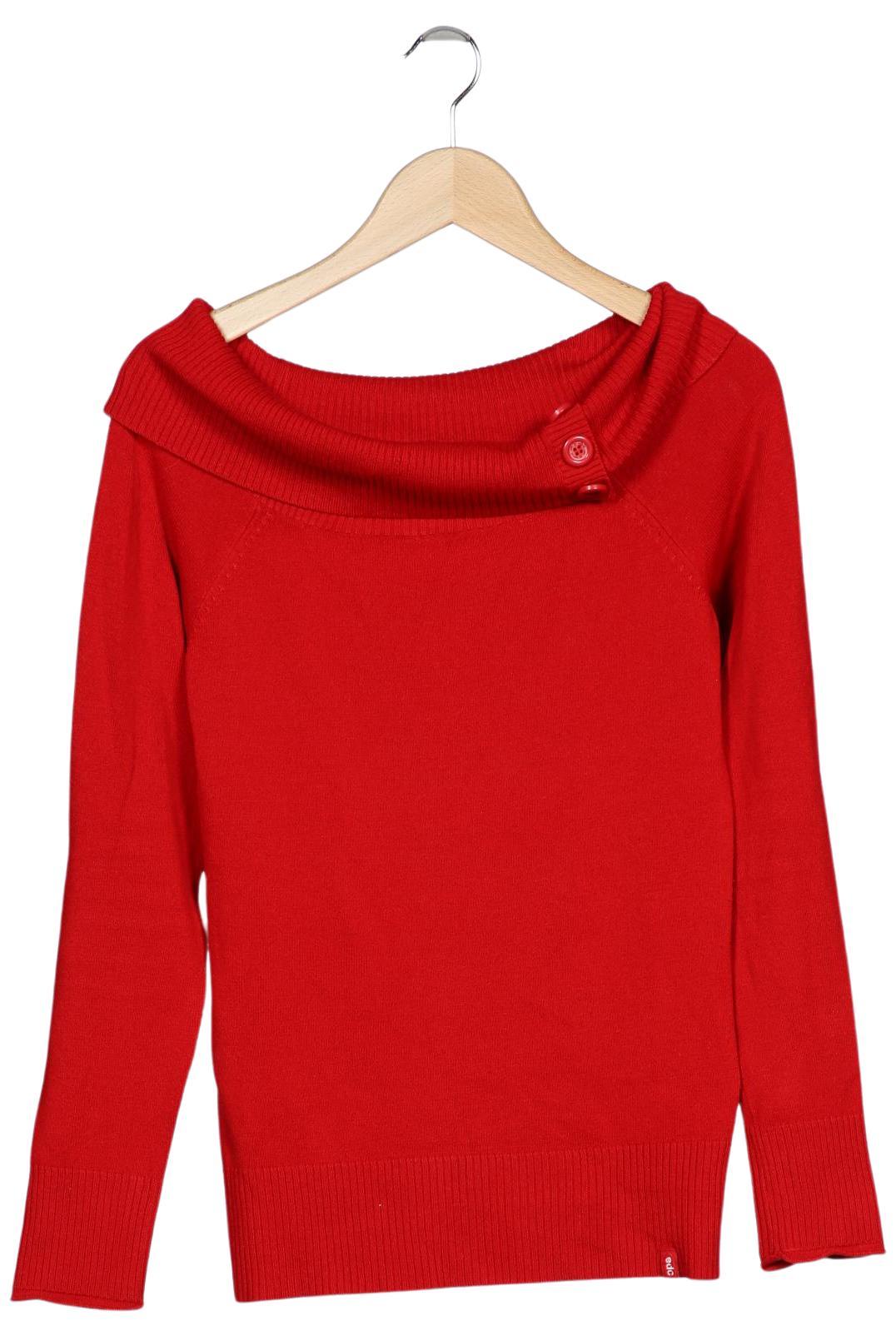 

edc by Esprit Damen Pullover, rot, Gr. 36