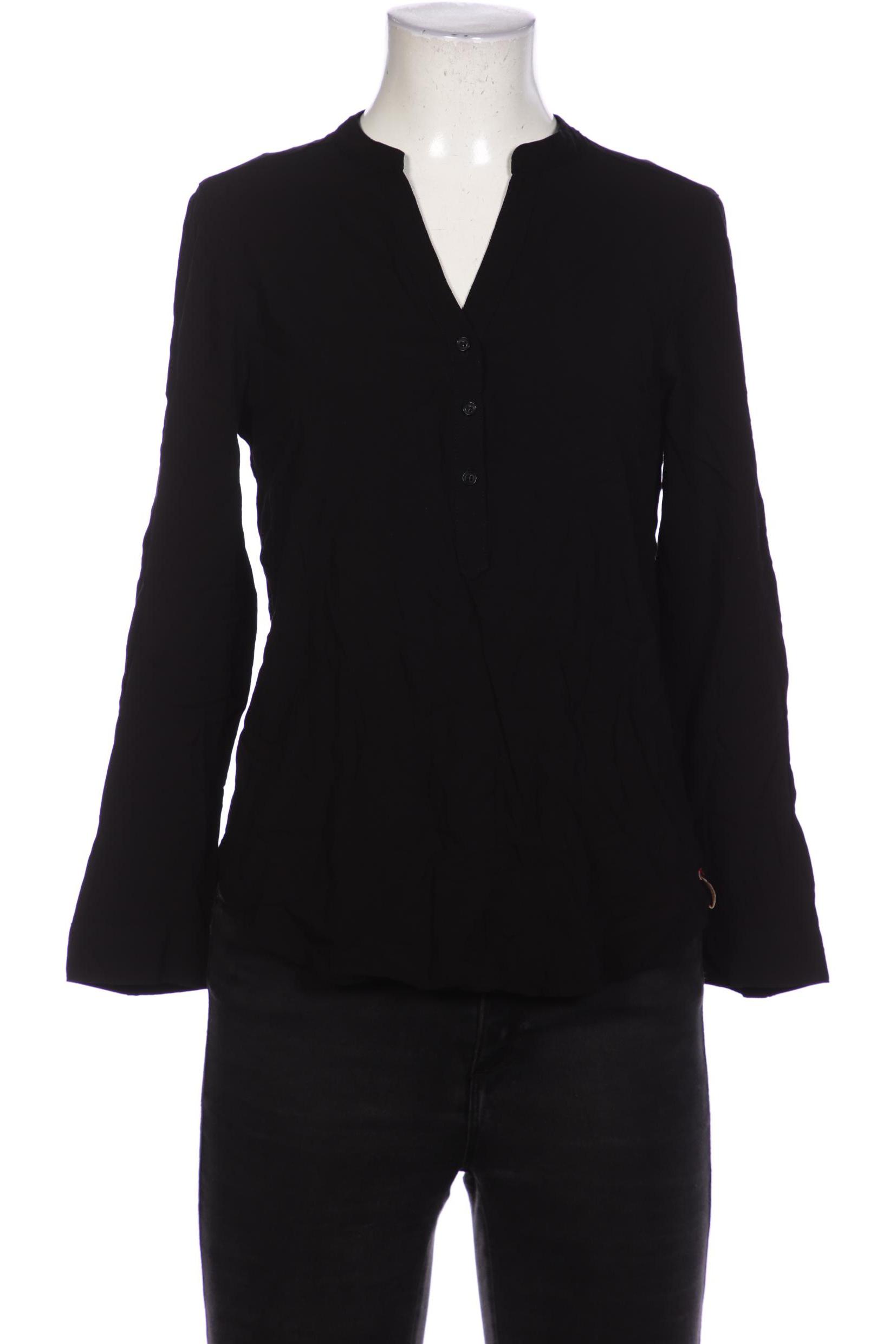 

edc by Esprit Damen Bluse, schwarz, Gr. 34