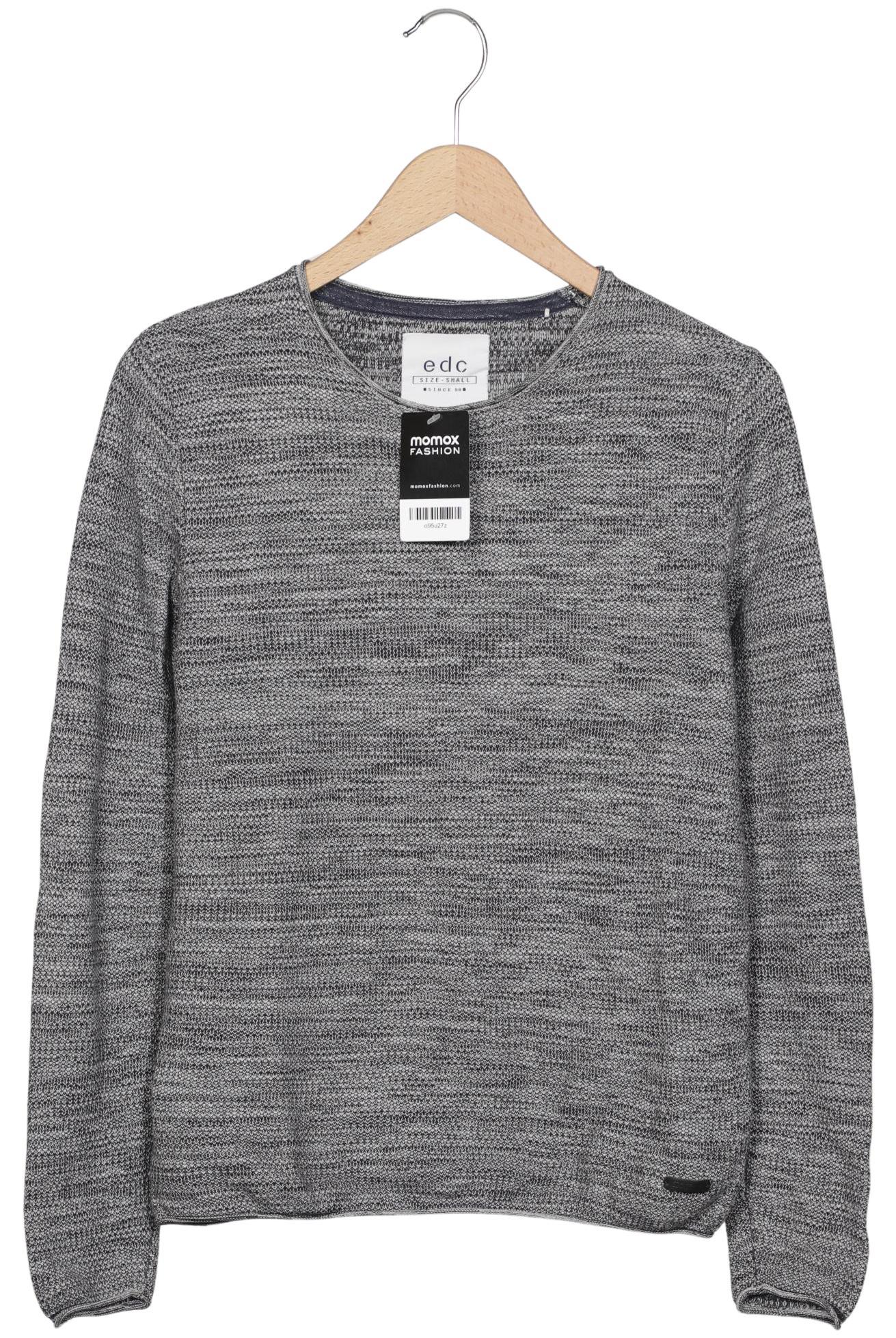 

edc by Esprit Herren Pullover, grau, Gr. 46