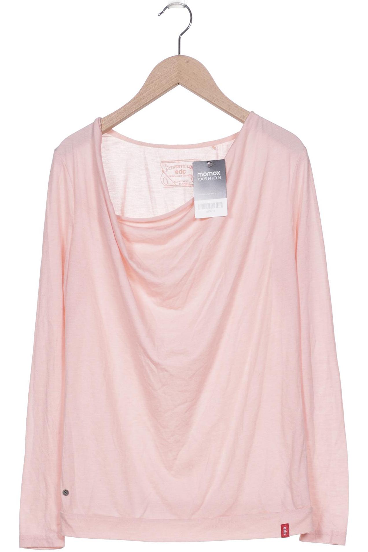 

edc by Esprit Damen Langarmshirt, pink