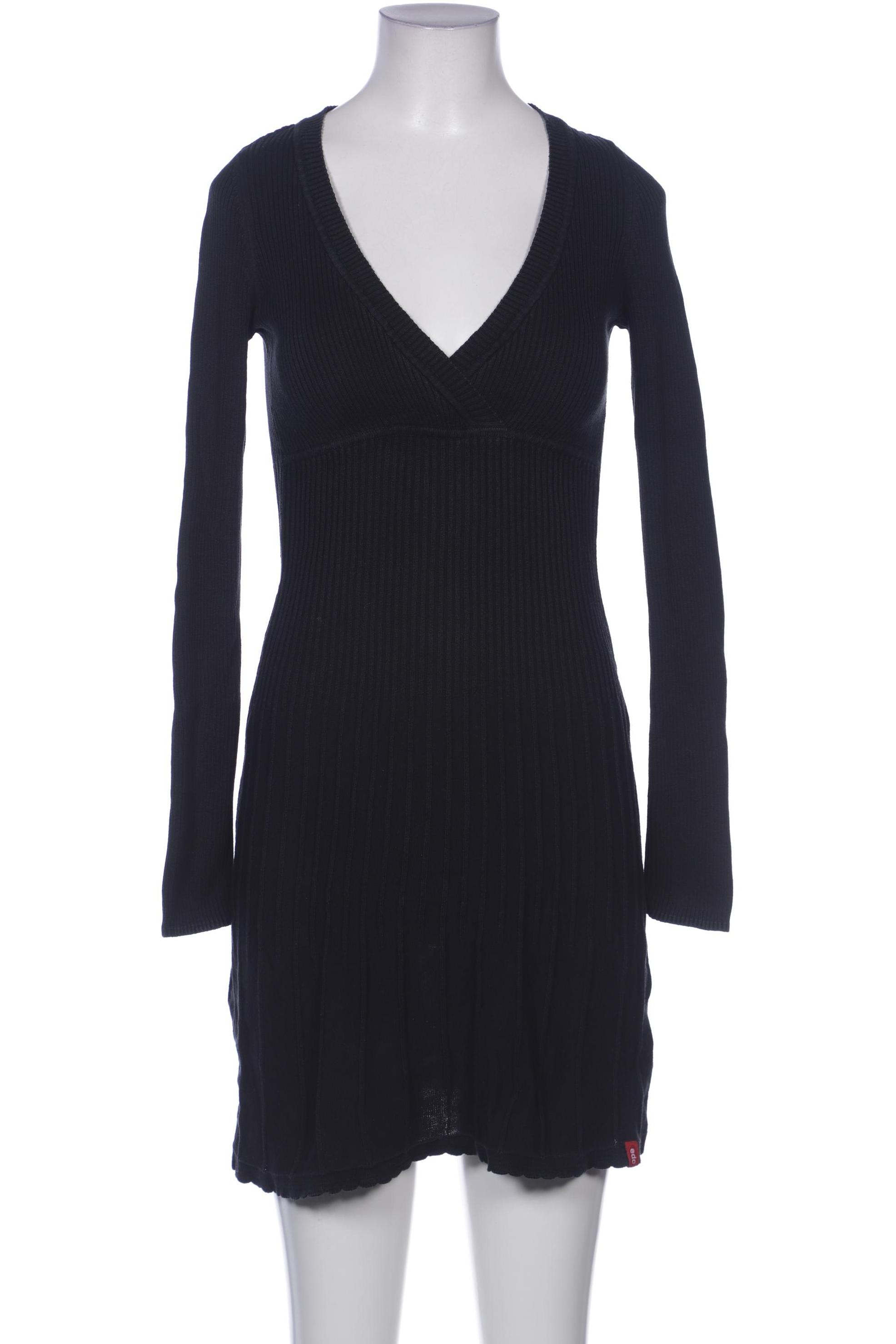 

edc by Esprit Damen Kleid, schwarz, Gr. 36