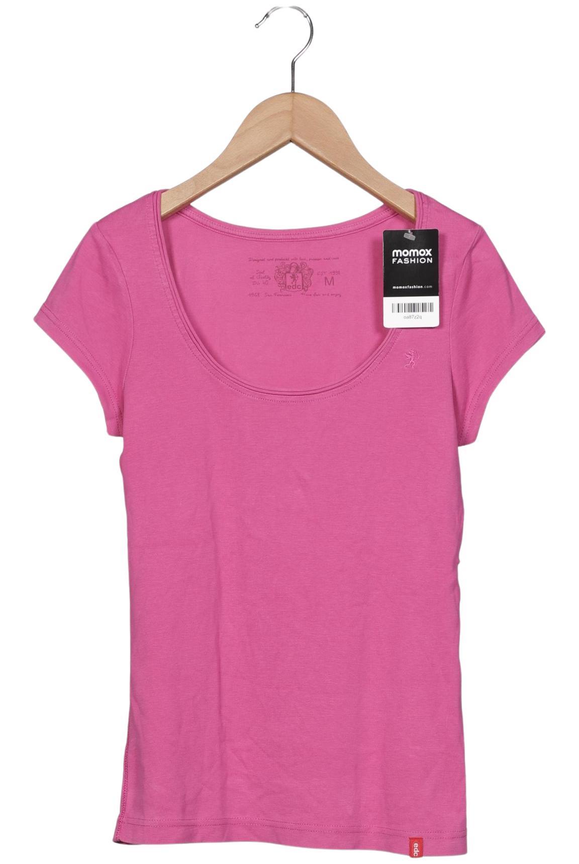

edc by Esprit Damen T-Shirt, pink, Gr. 38
