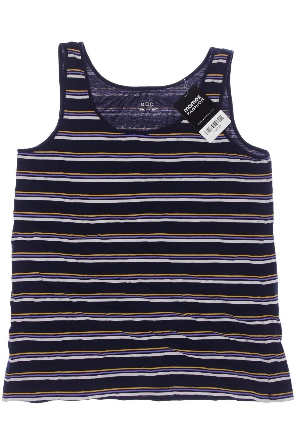 

edc by Esprit Damen Top, marineblau, Gr. 36