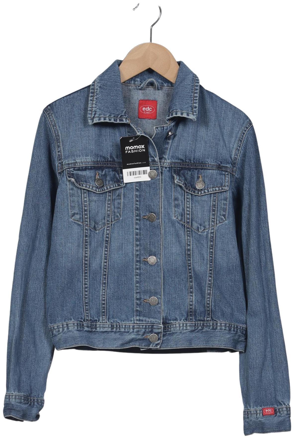 

edc by Esprit Damen Jacke, blau, Gr. 36