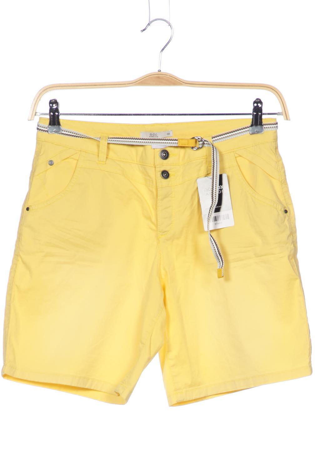 

edc by Esprit Damen Shorts, gelb, Gr. 38