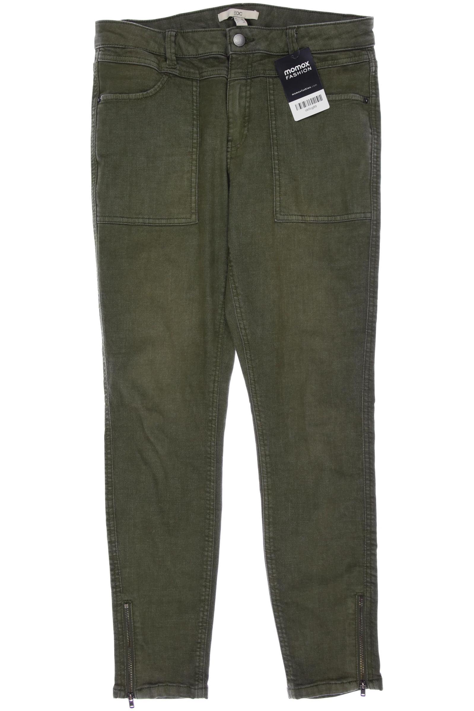 

edc by Esprit Damen Jeans, grün, Gr. 38