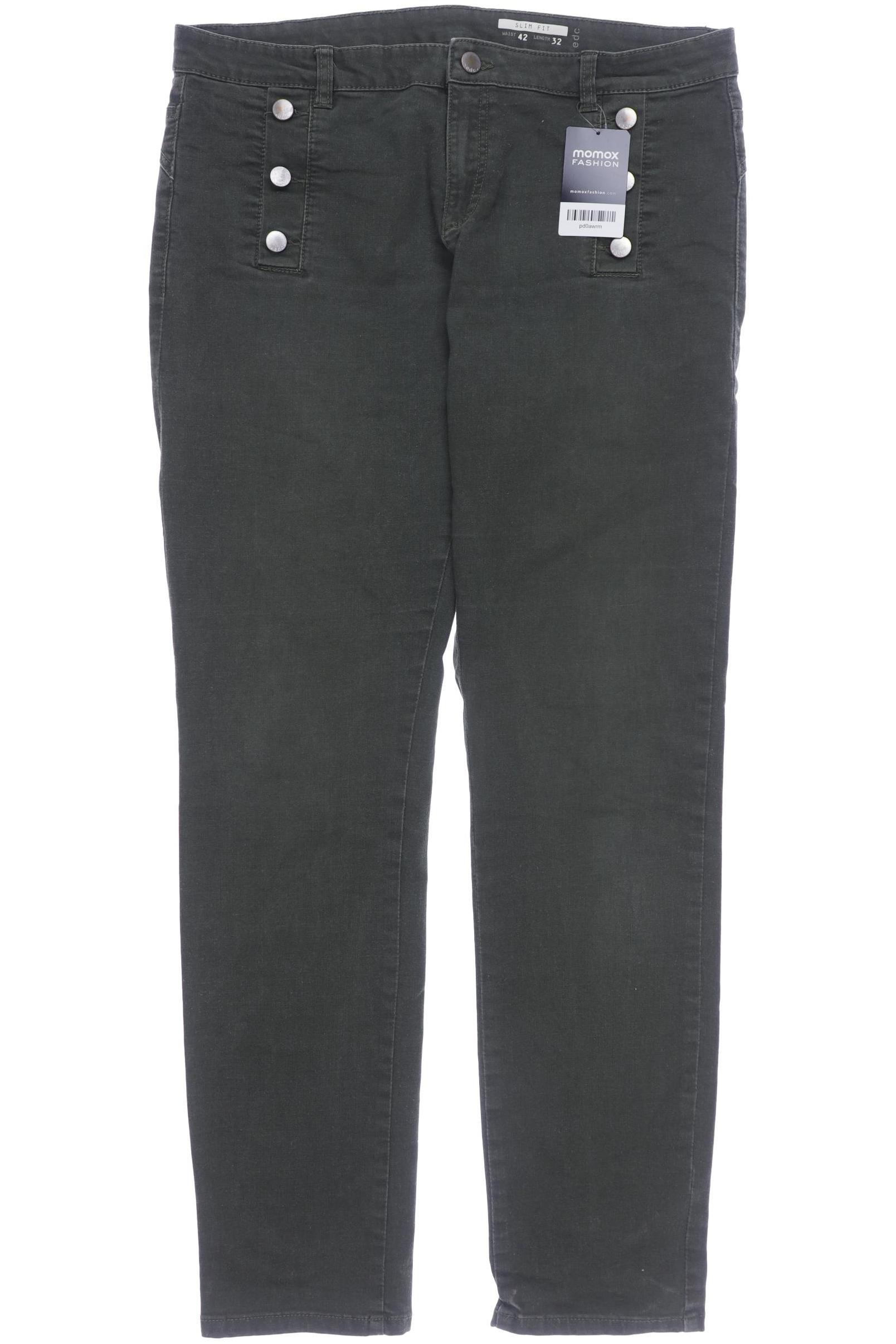 

edc by Esprit Damen Jeans, grün, Gr. 42