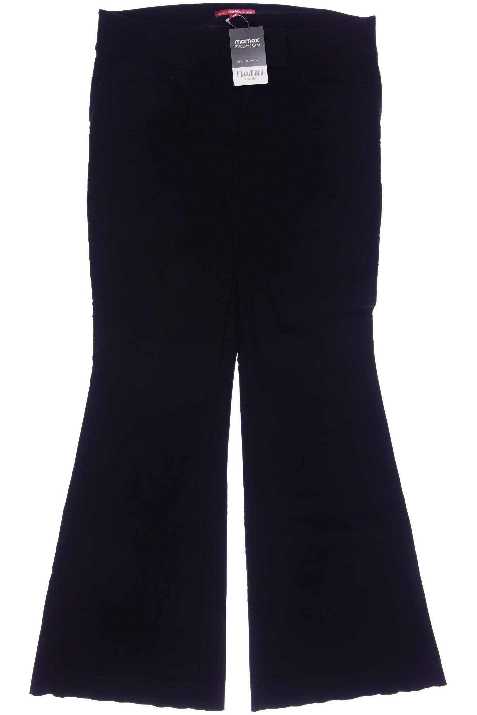 

edc by Esprit Damen Stoffhose, schwarz