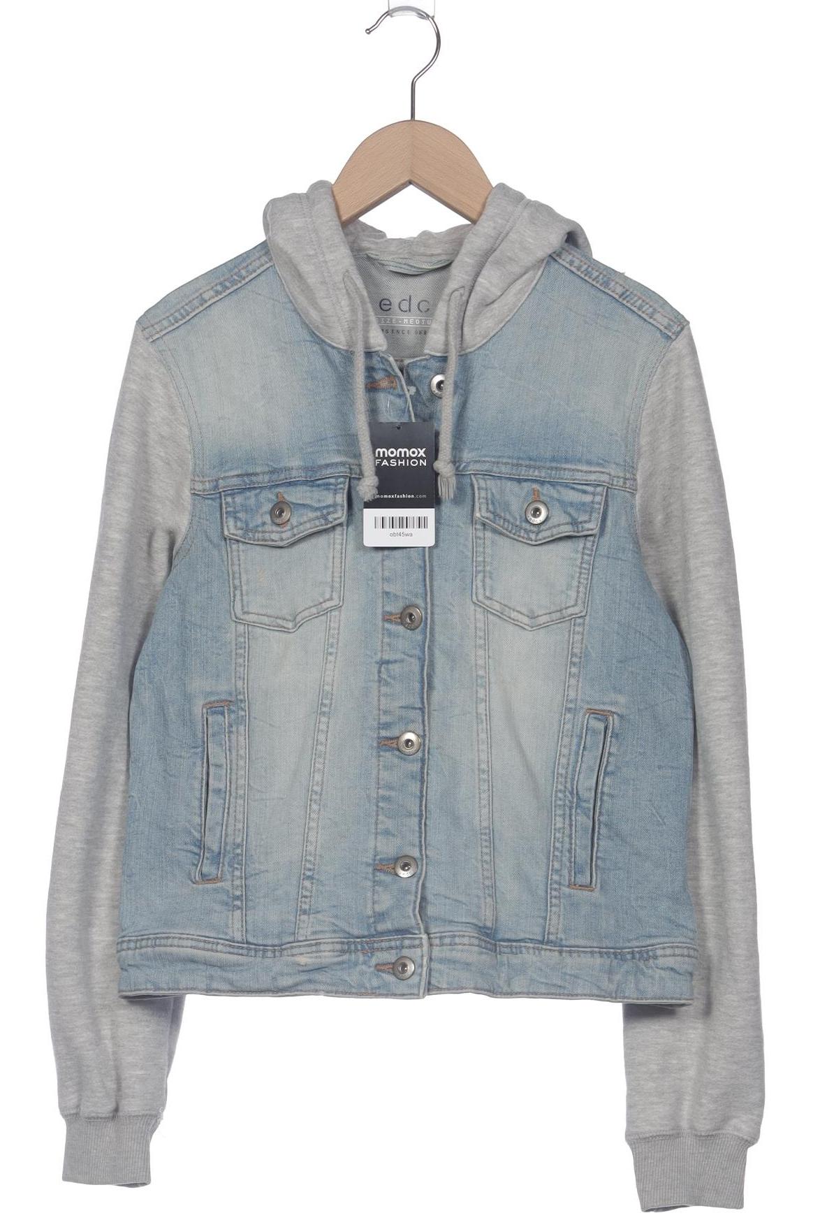 

edc by Esprit Damen Jacke, blau, Gr. 38