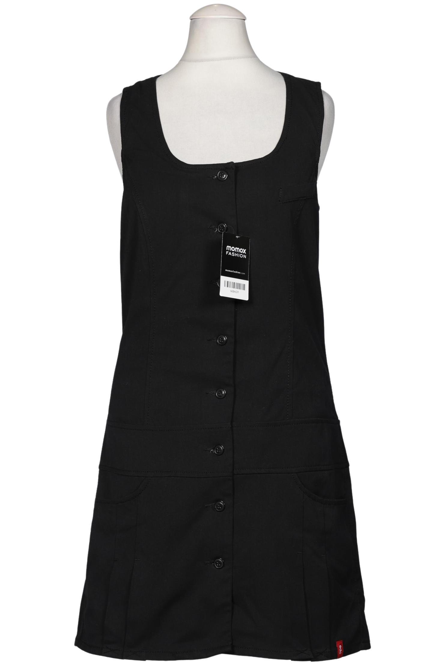 

edc by Esprit Damen Kleid, schwarz, Gr. 34