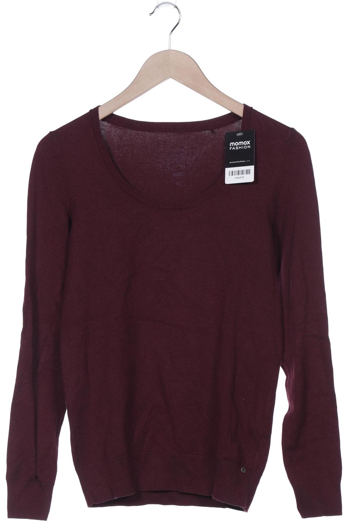 

edc by Esprit Damen Pullover, bordeaux, Gr. 38