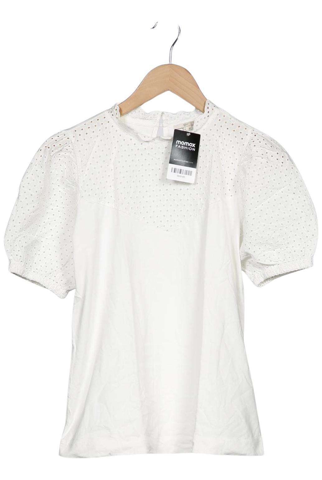 

edc by Esprit Damen T-Shirt, weiß, Gr. 34