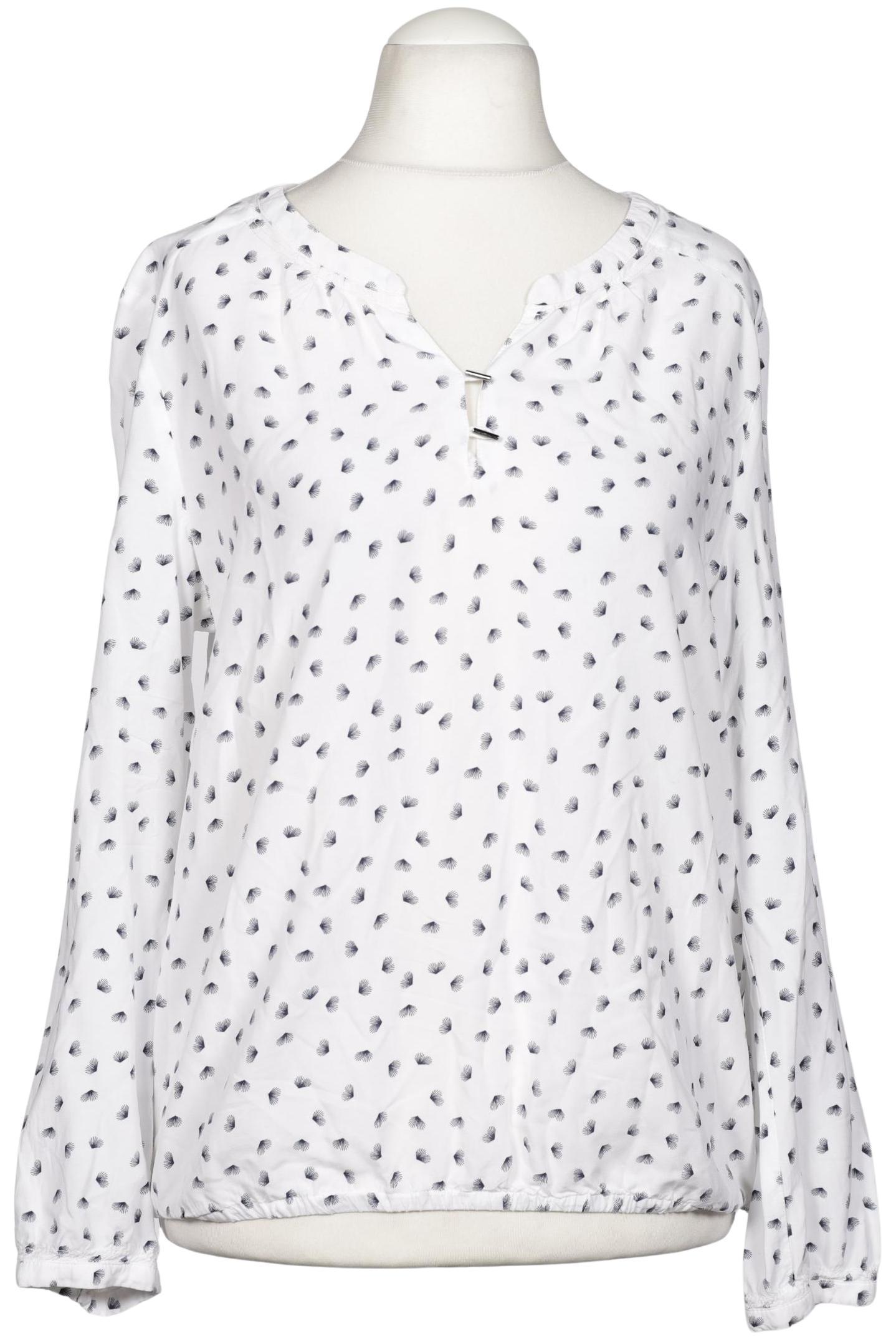 

edc by Esprit Damen Bluse, weiß, Gr. 38