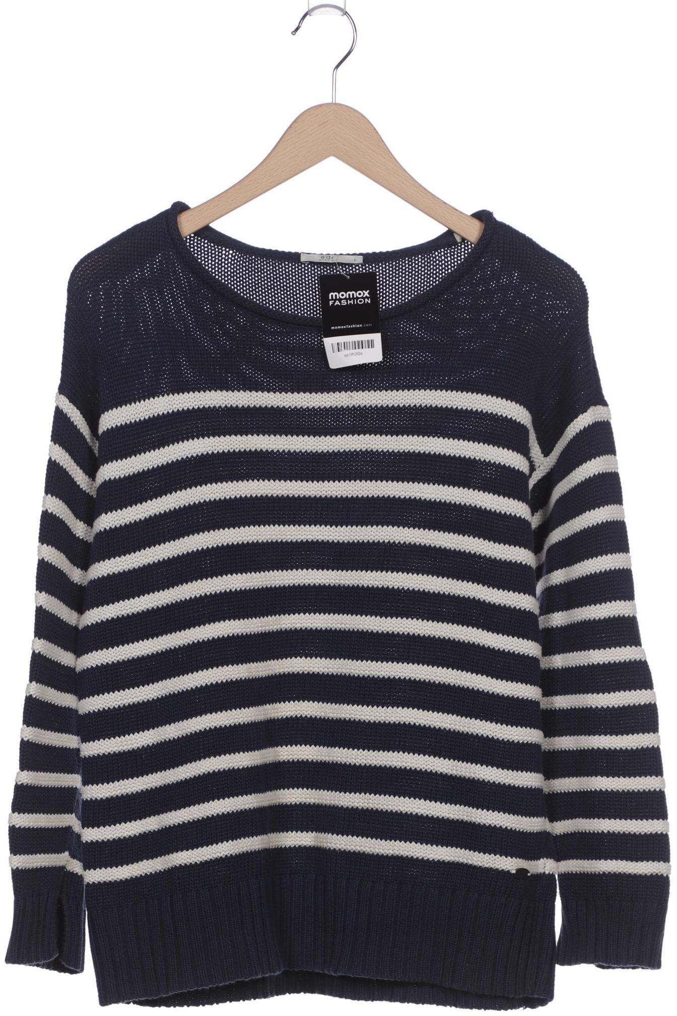 

edc by Esprit Damen Pullover, marineblau, Gr. 42