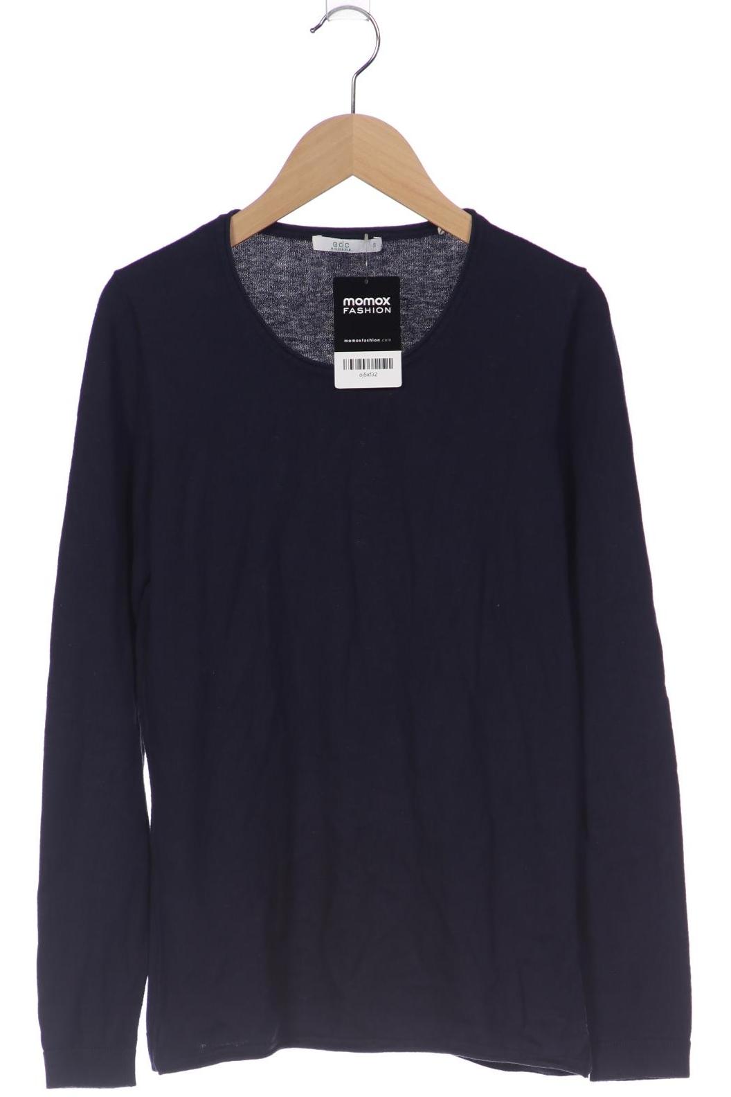 

edc by Esprit Damen Pullover, marineblau, Gr. 36