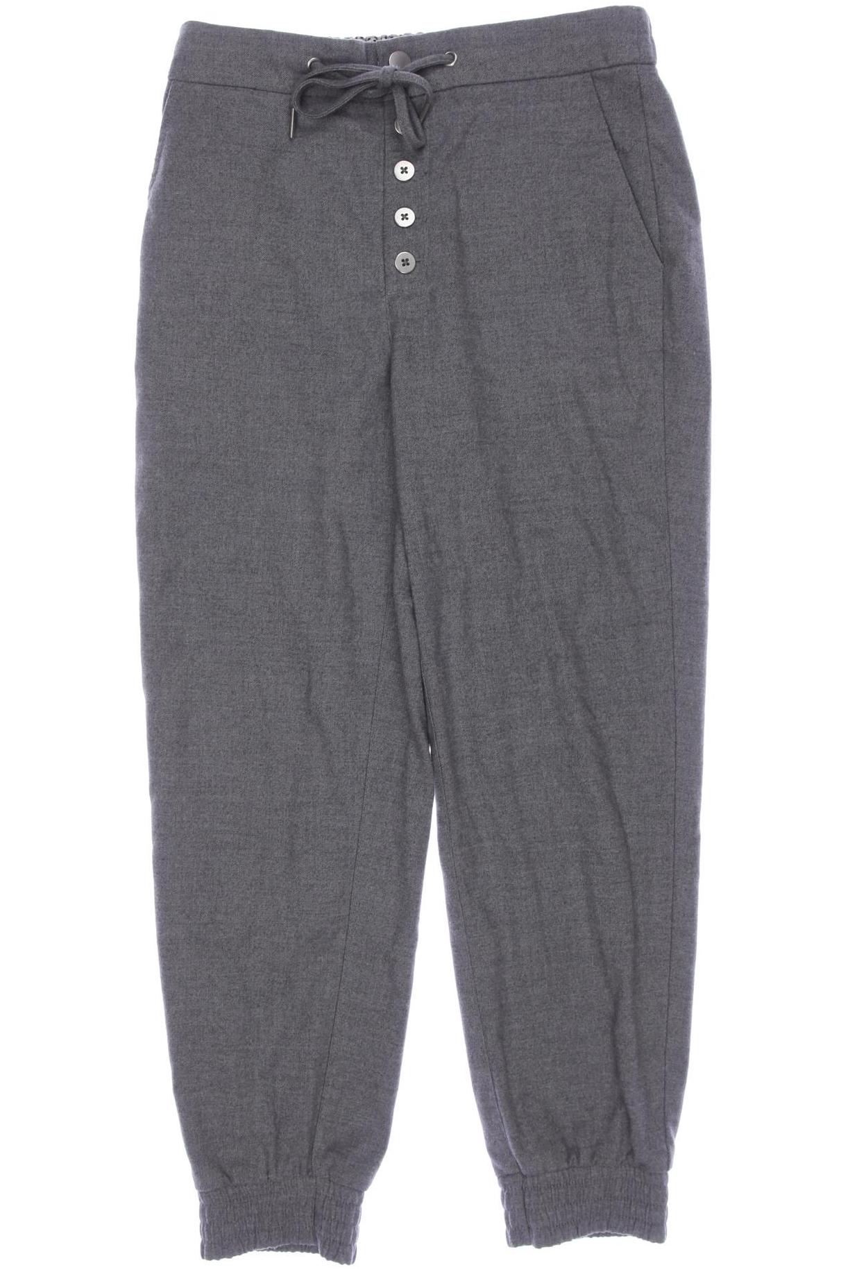 

edc by Esprit Damen Stoffhose, grau, Gr. 32