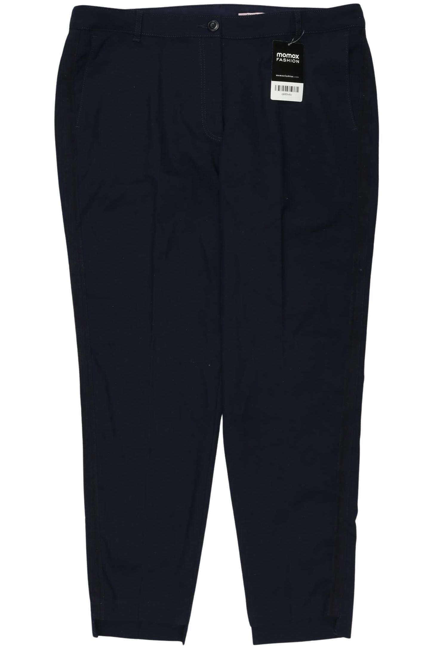

edc by Esprit Damen Stoffhose, marineblau, Gr. 42