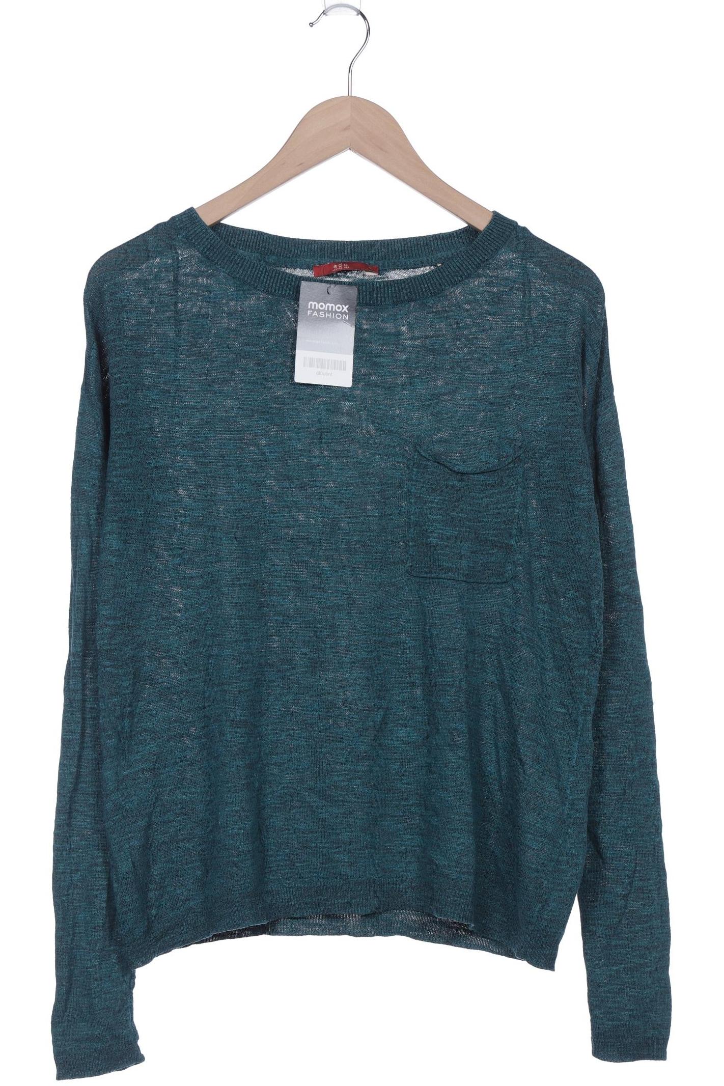 

edc by Esprit Damen Pullover, türkis, Gr. 38