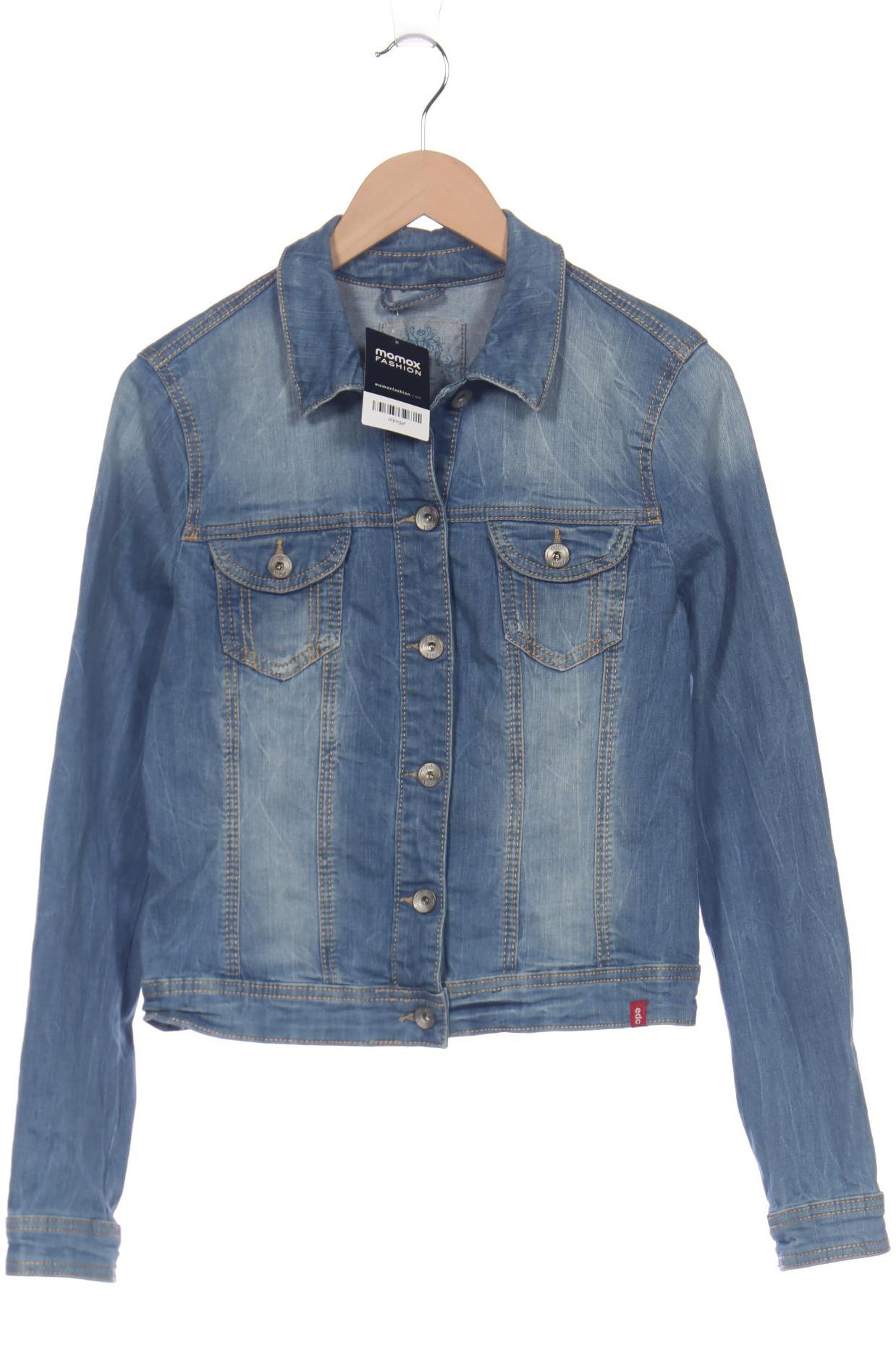 

edc by Esprit Damen Jacke, blau, Gr. 42