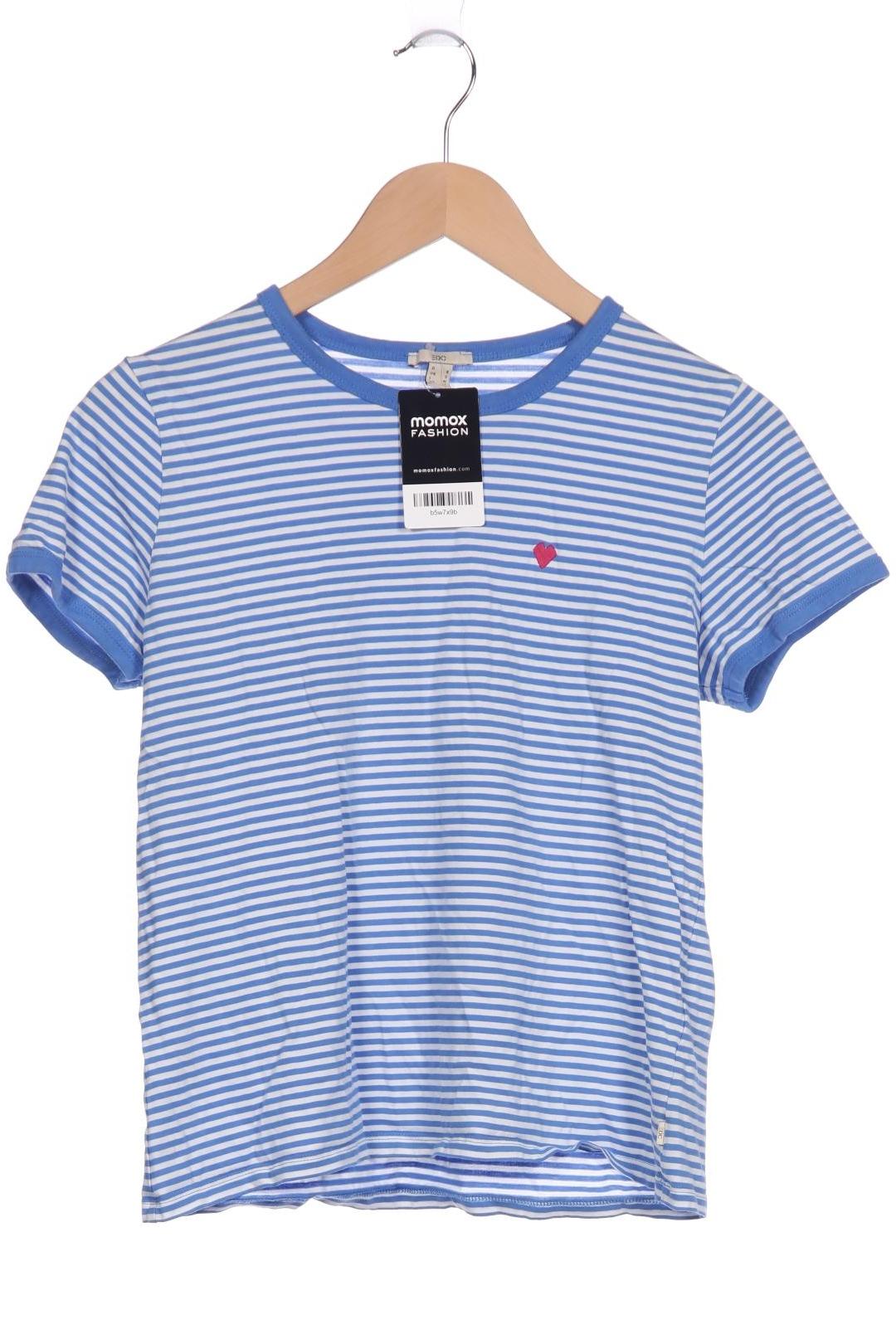 

edc by Esprit Damen T-Shirt, blau, Gr. 36