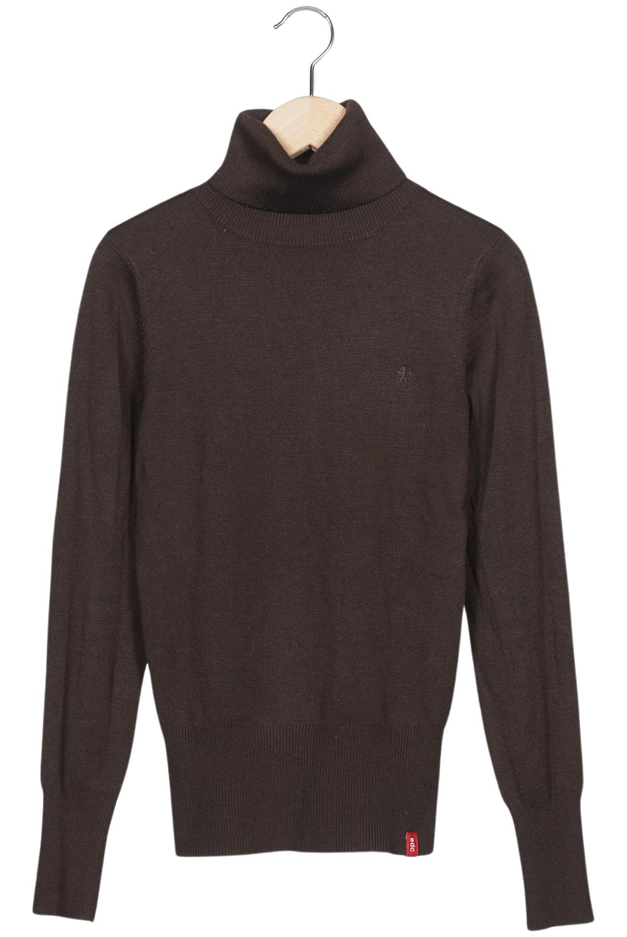 

edc by Esprit Damen Pullover, braun, Gr. 34