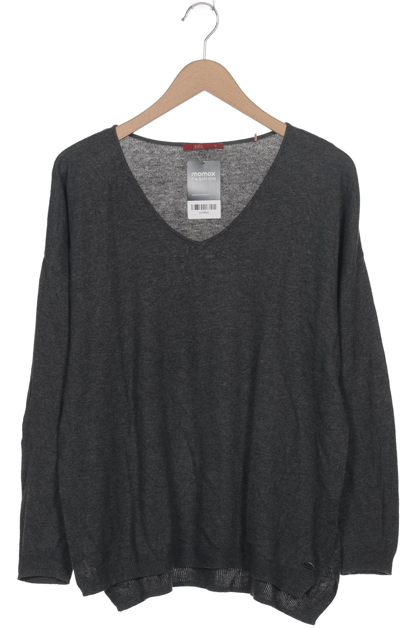 

edc by Esprit Damen Pullover, grau, Gr. 38