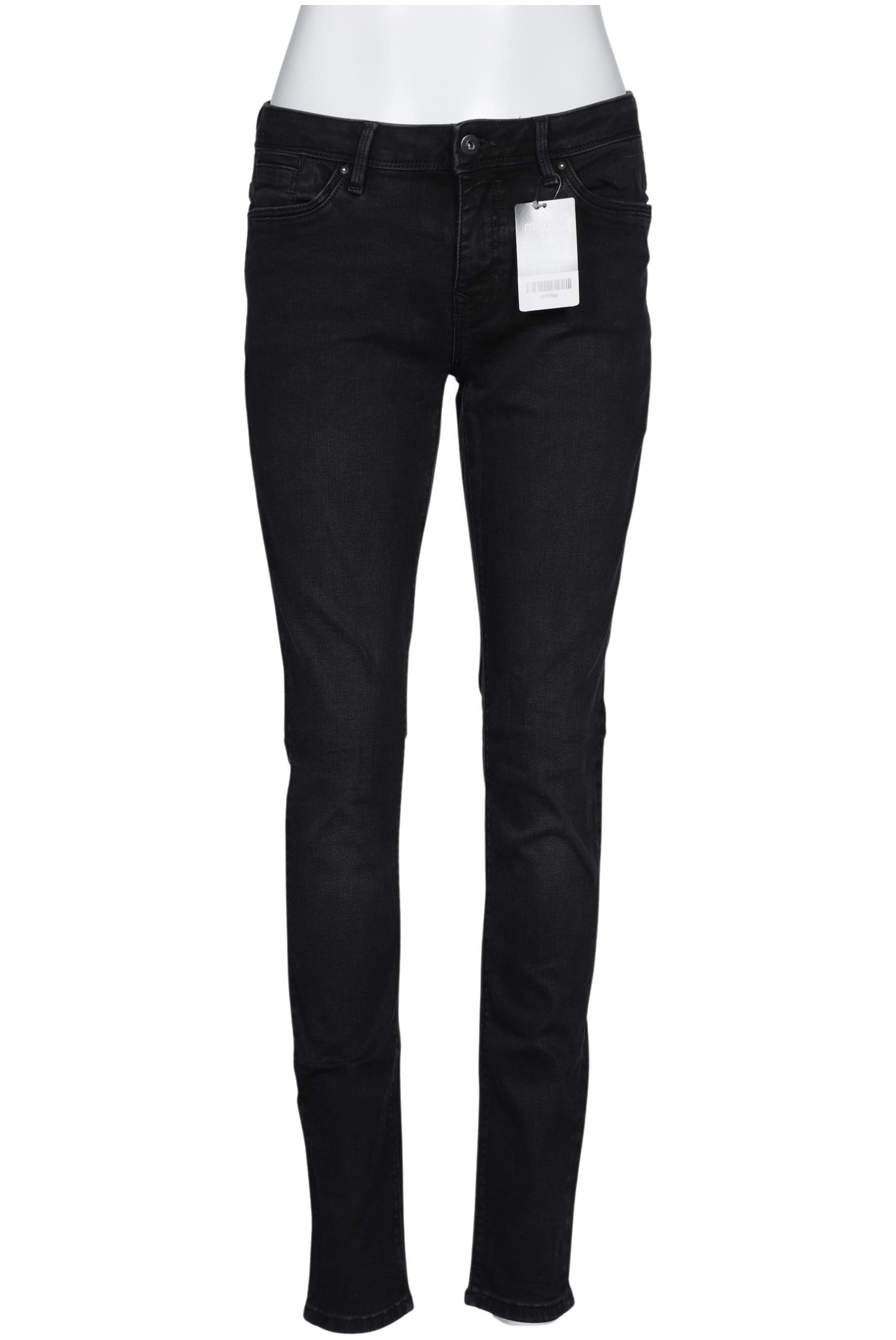 

edc by Esprit Damen Jeans, schwarz, Gr. 30