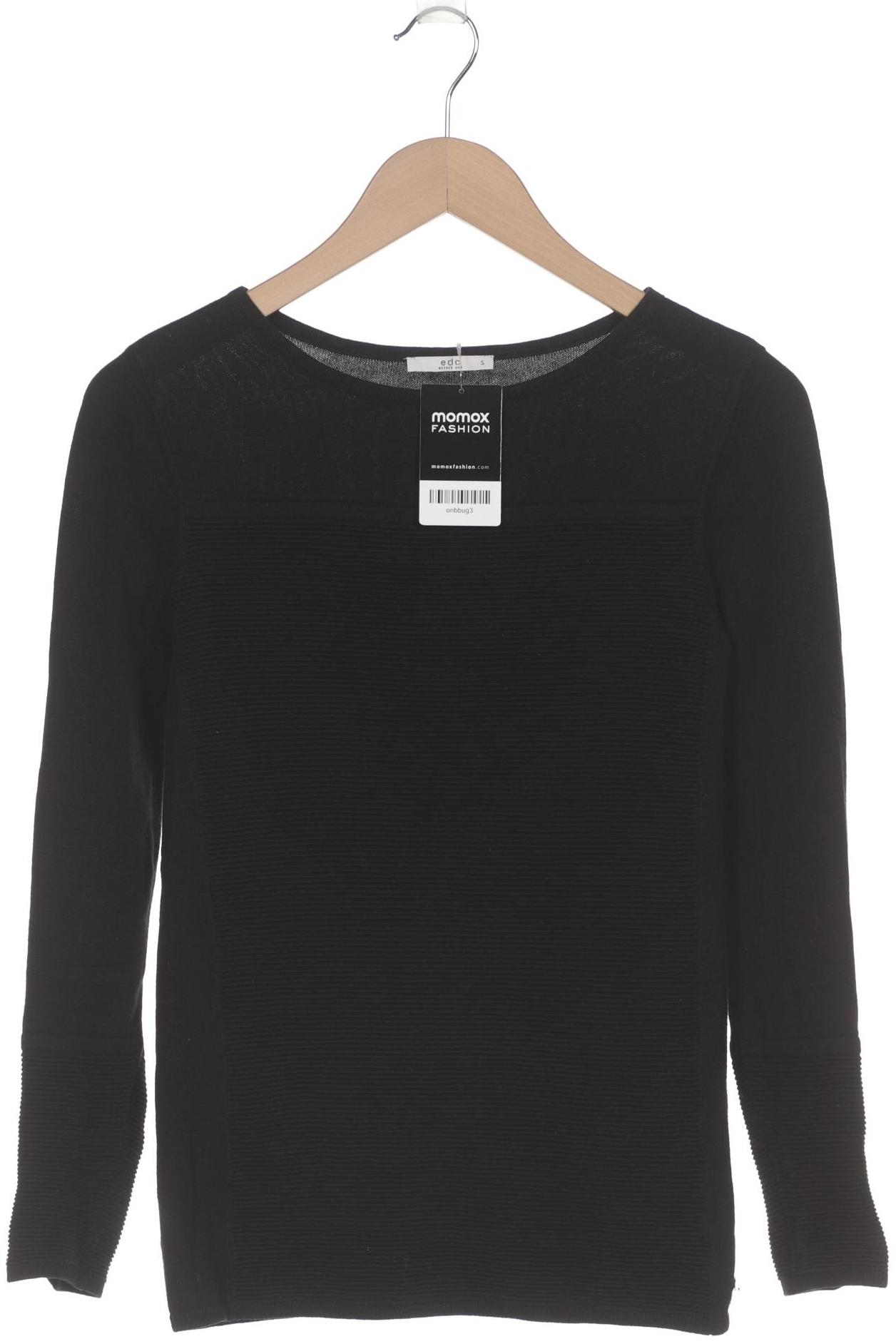 

edc by Esprit Damen Pullover, schwarz, Gr. 36