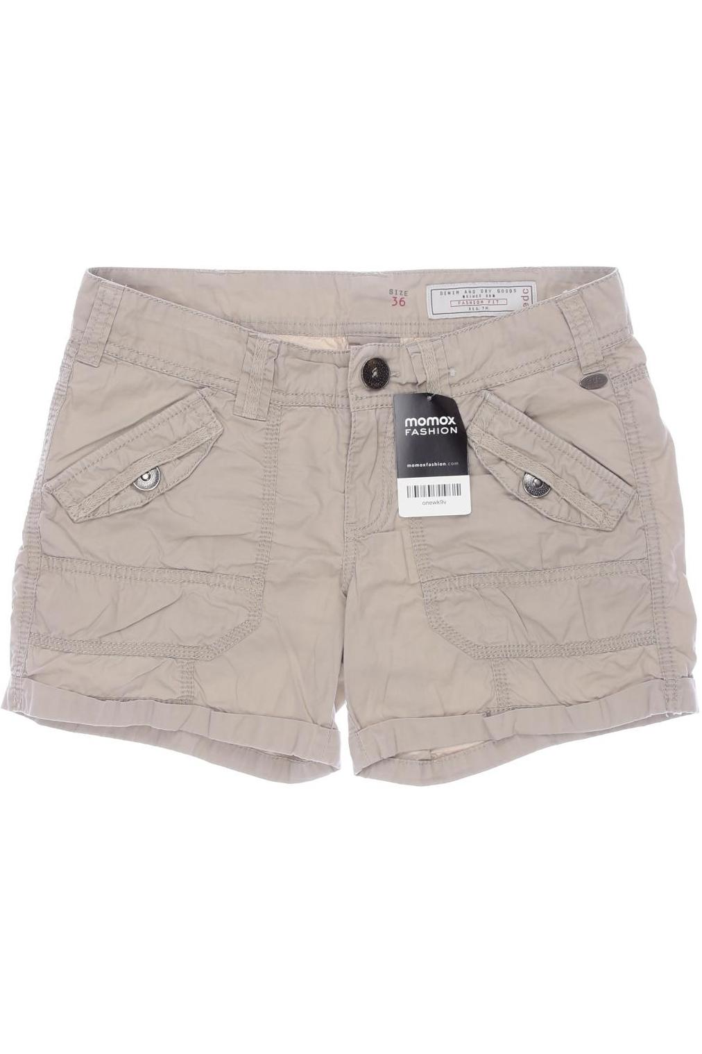 

edc by Esprit Damen Shorts, beige, Gr. 36