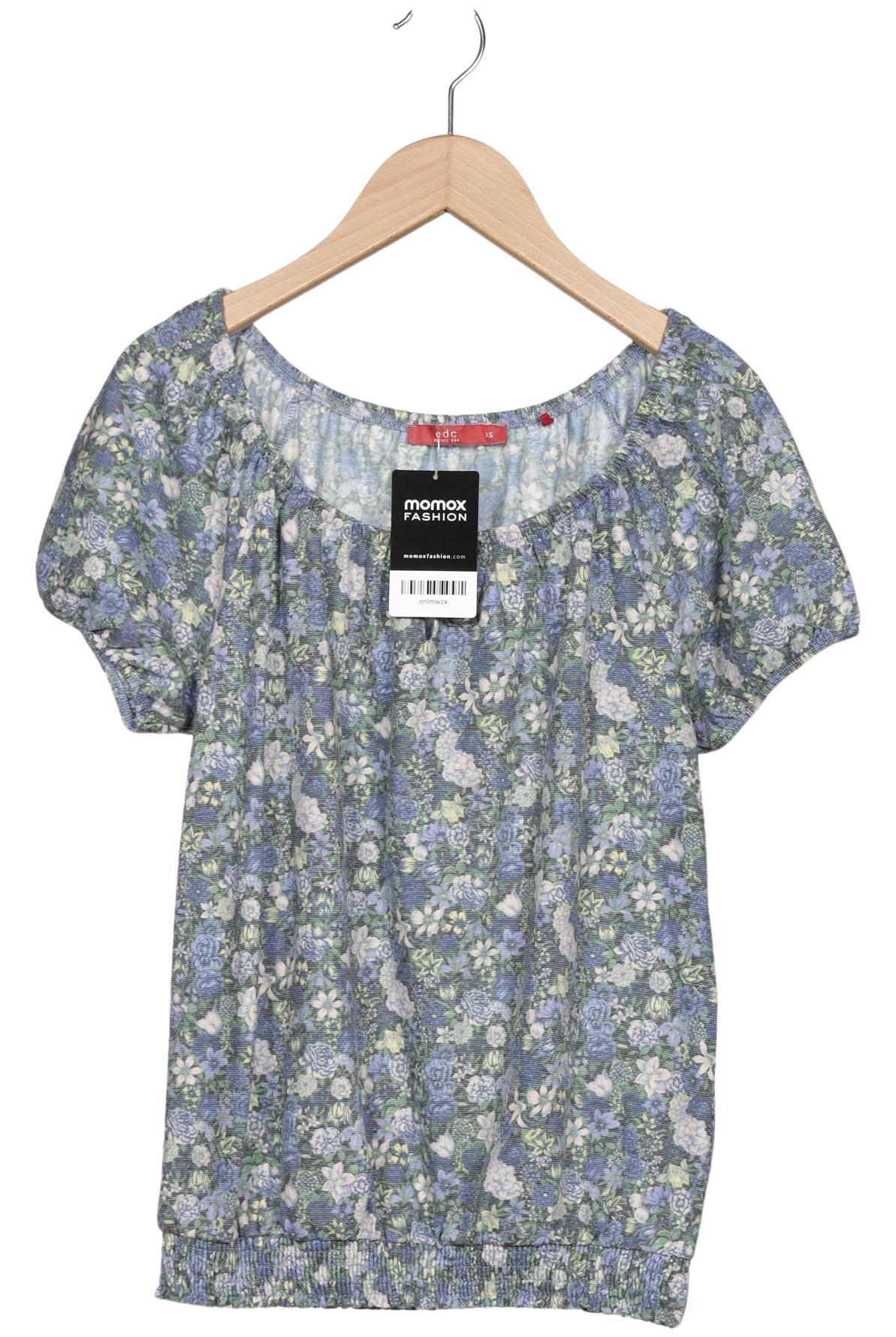 

edc by Esprit Damen T-Shirt, hellblau, Gr. 34