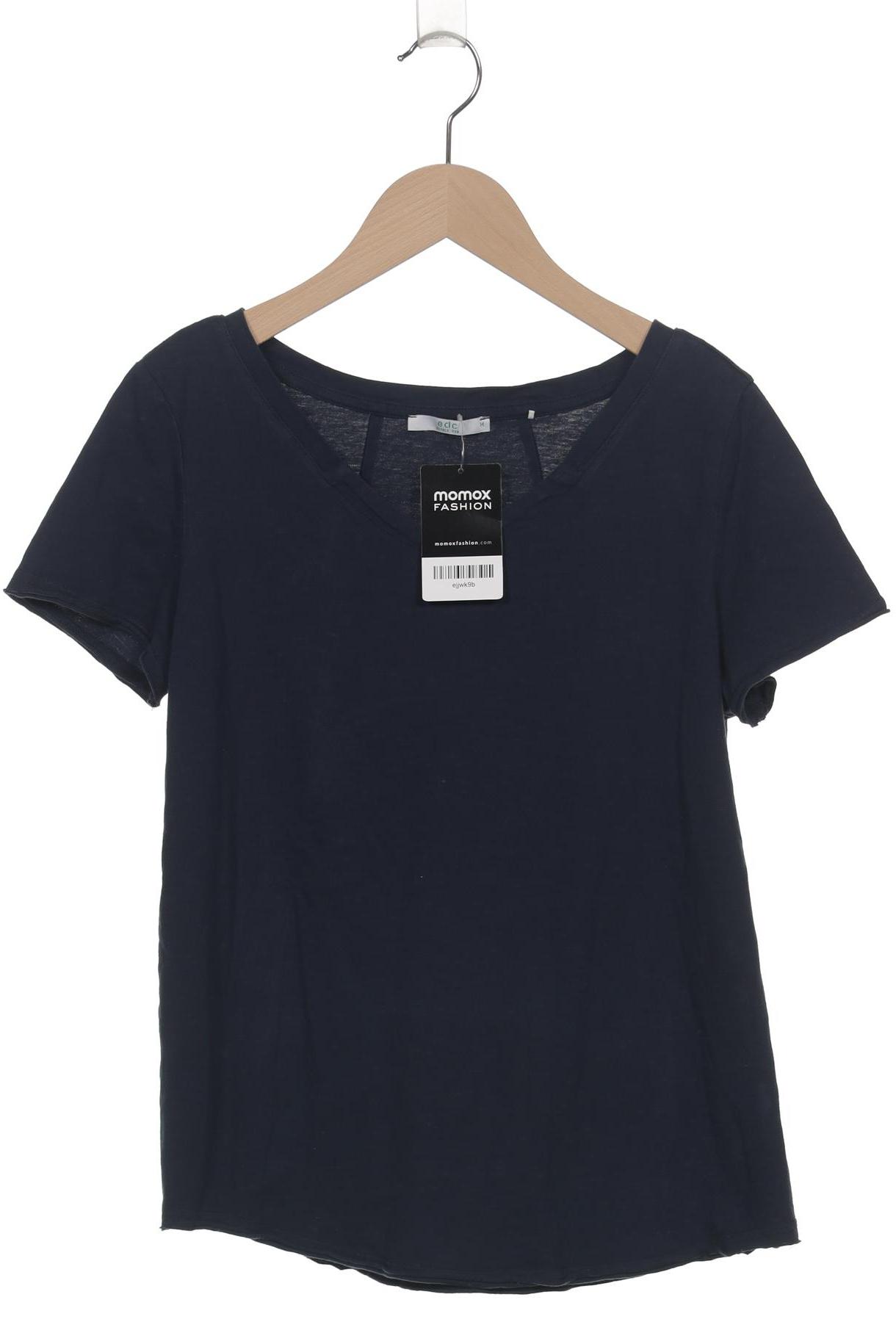 

edc by Esprit Damen T-Shirt, marineblau, Gr. 38