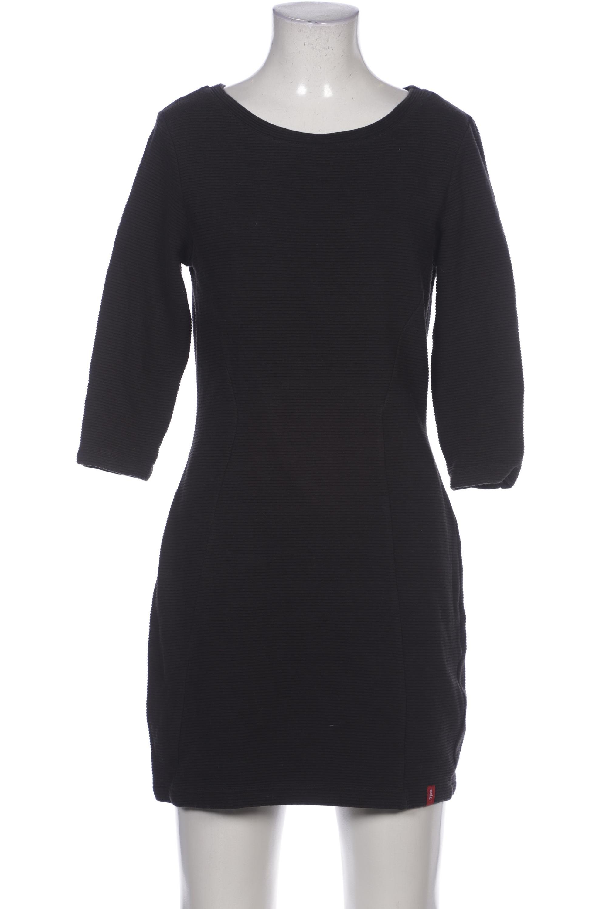 

edc by Esprit Damen Kleid, schwarz, Gr. 38