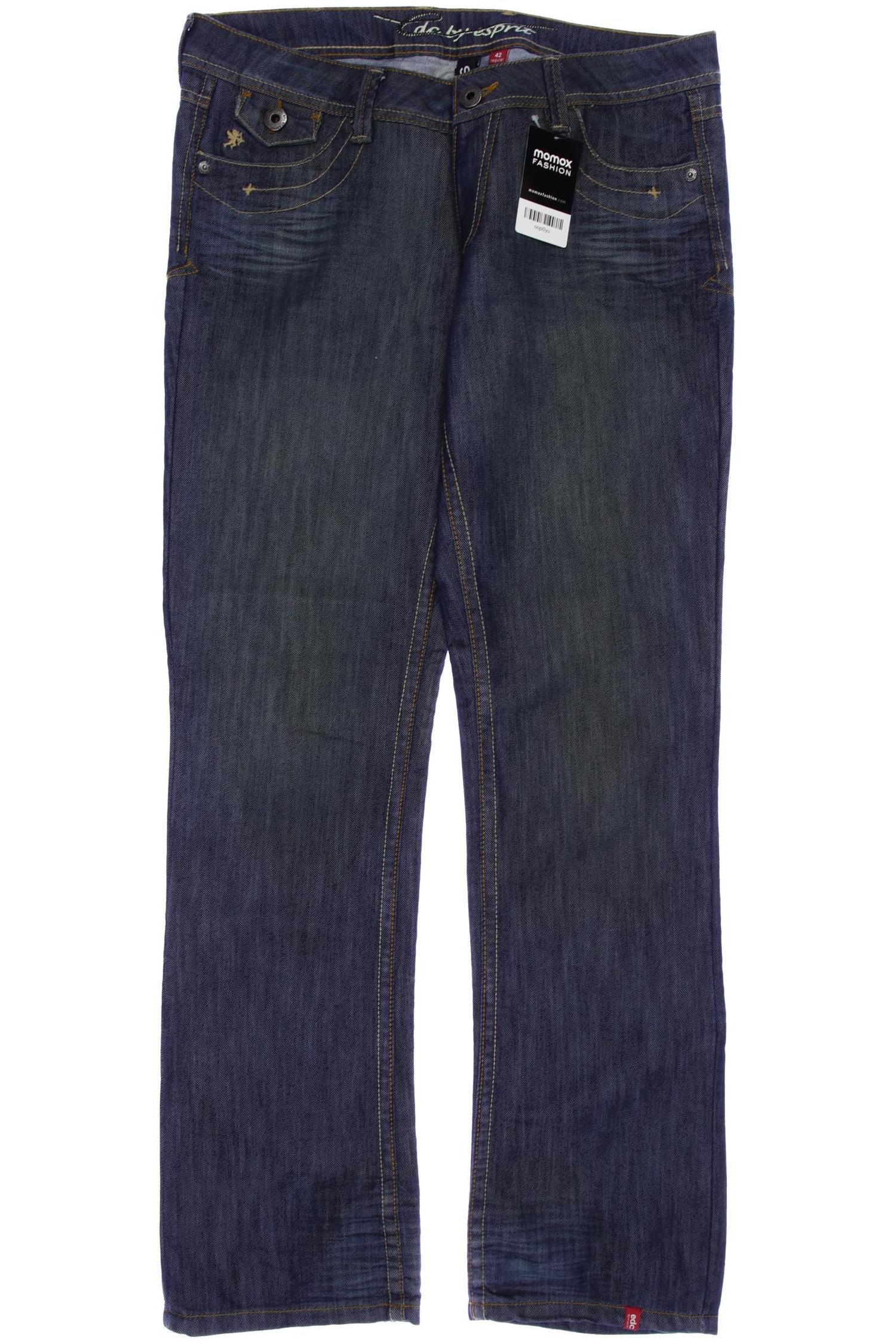 

edc by Esprit Damen Jeans, marineblau, Gr. 42