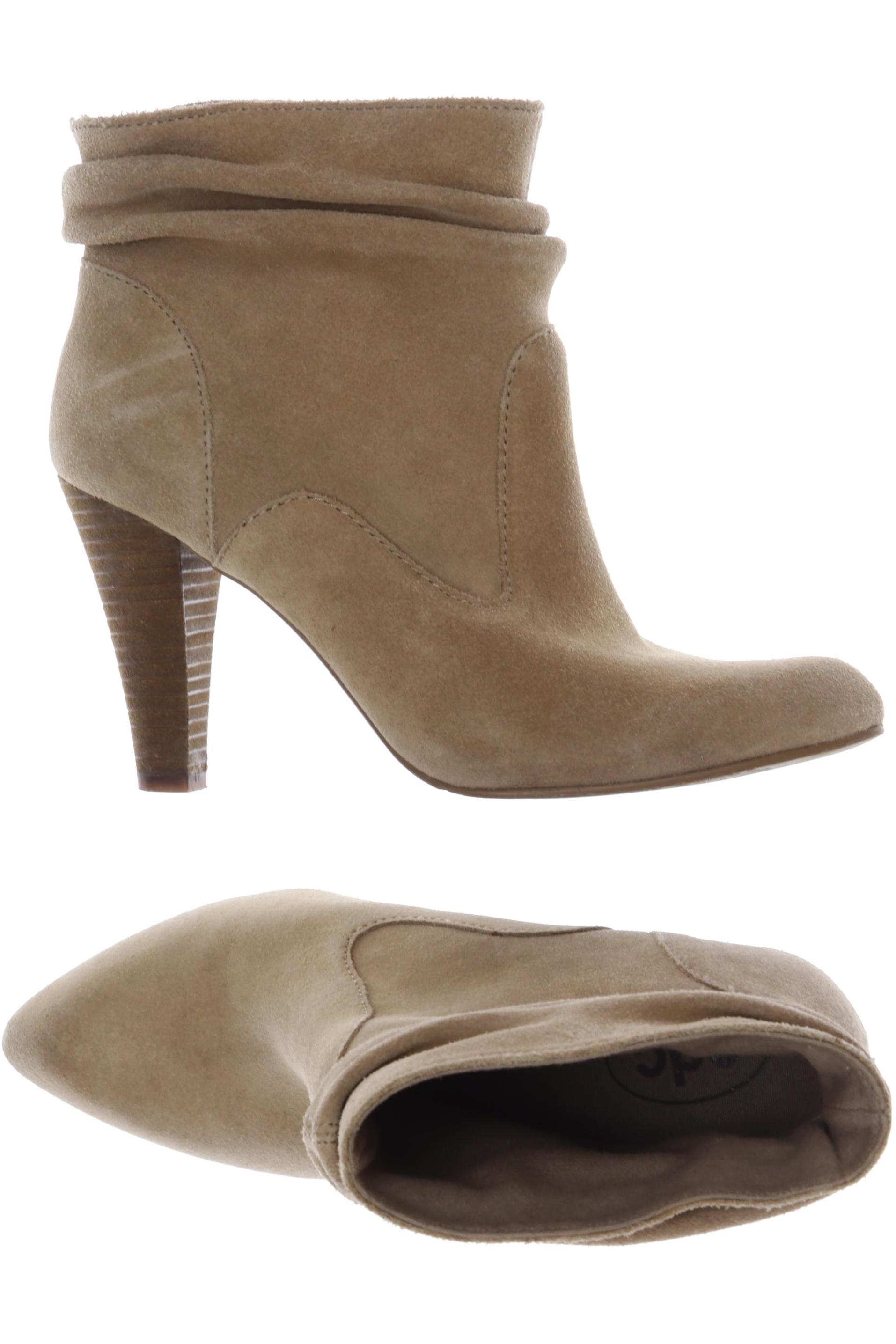 

edc by Esprit Damen Stiefelette, beige, Gr. 38