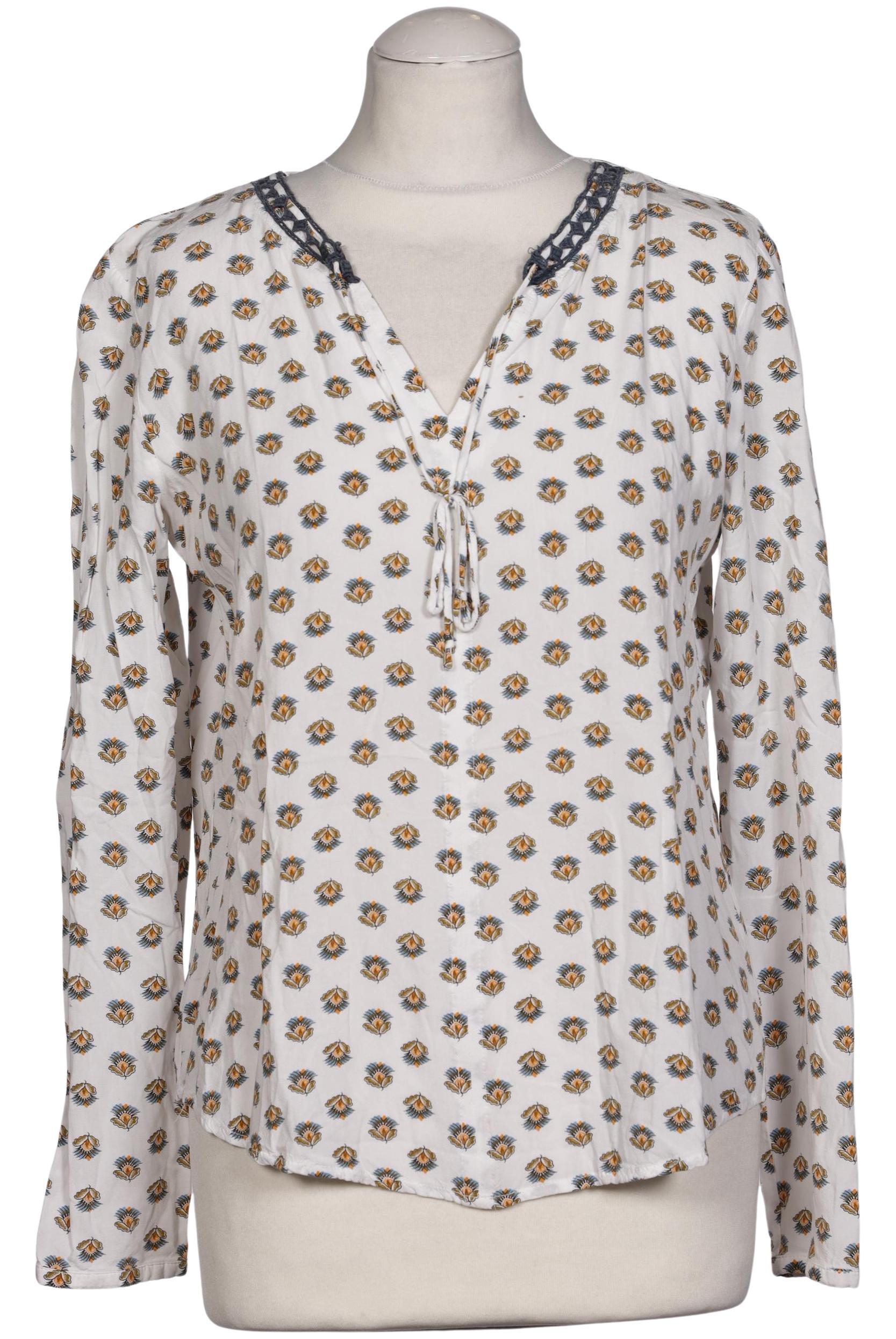 

edc by Esprit Damen Bluse, weiß, Gr. 36