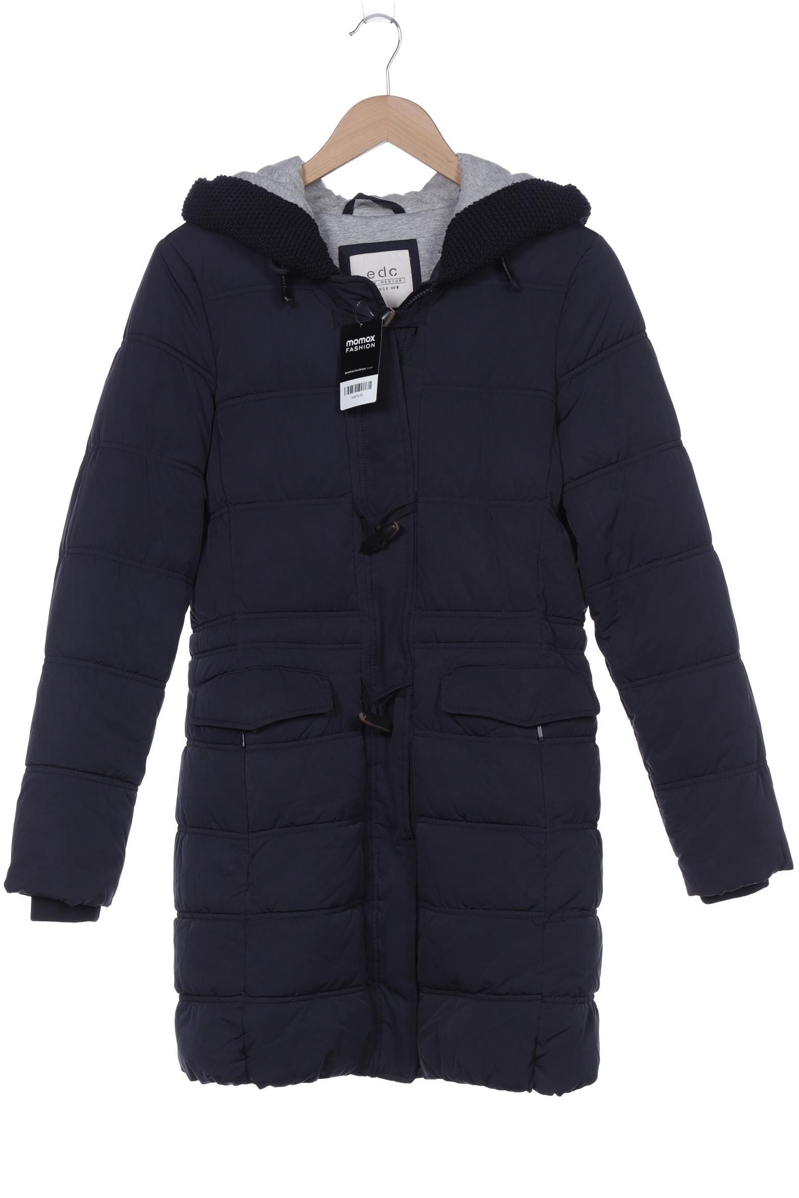 

edc by Esprit Damen Mantel, marineblau, Gr. 38