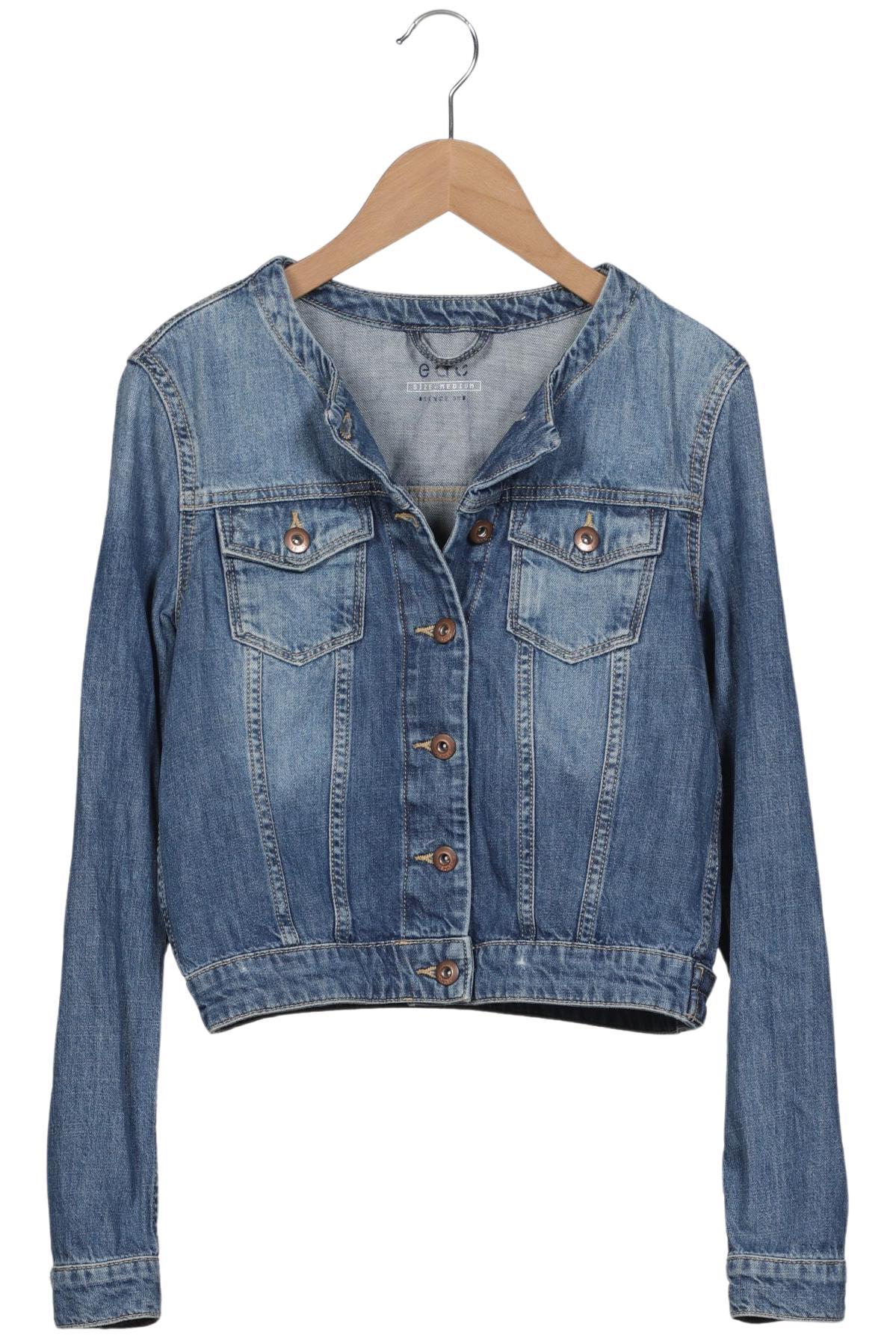 

edc by Esprit Damen Jacke, blau, Gr. 38