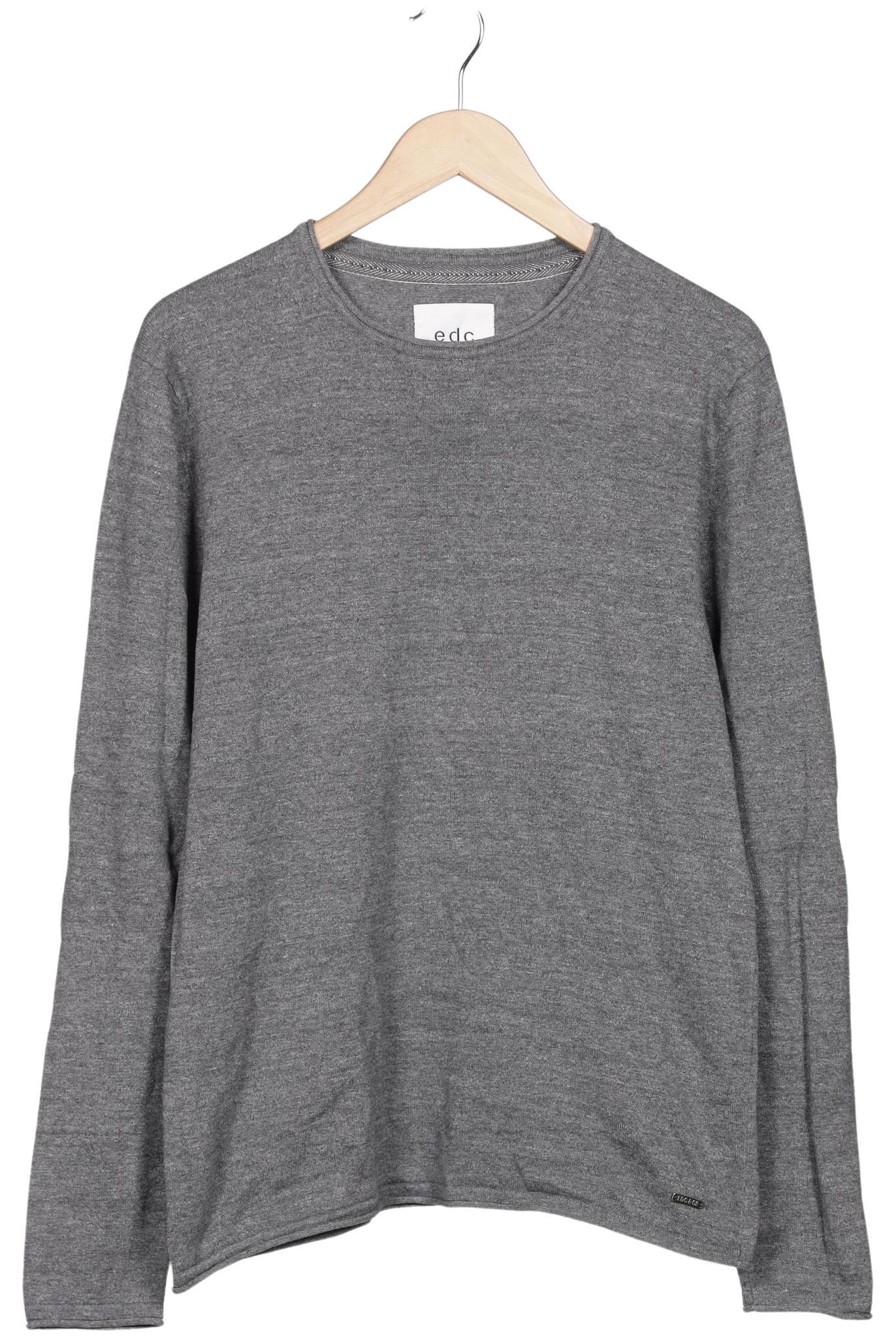 

edc by Esprit Damen Pullover, grau, Gr. 42