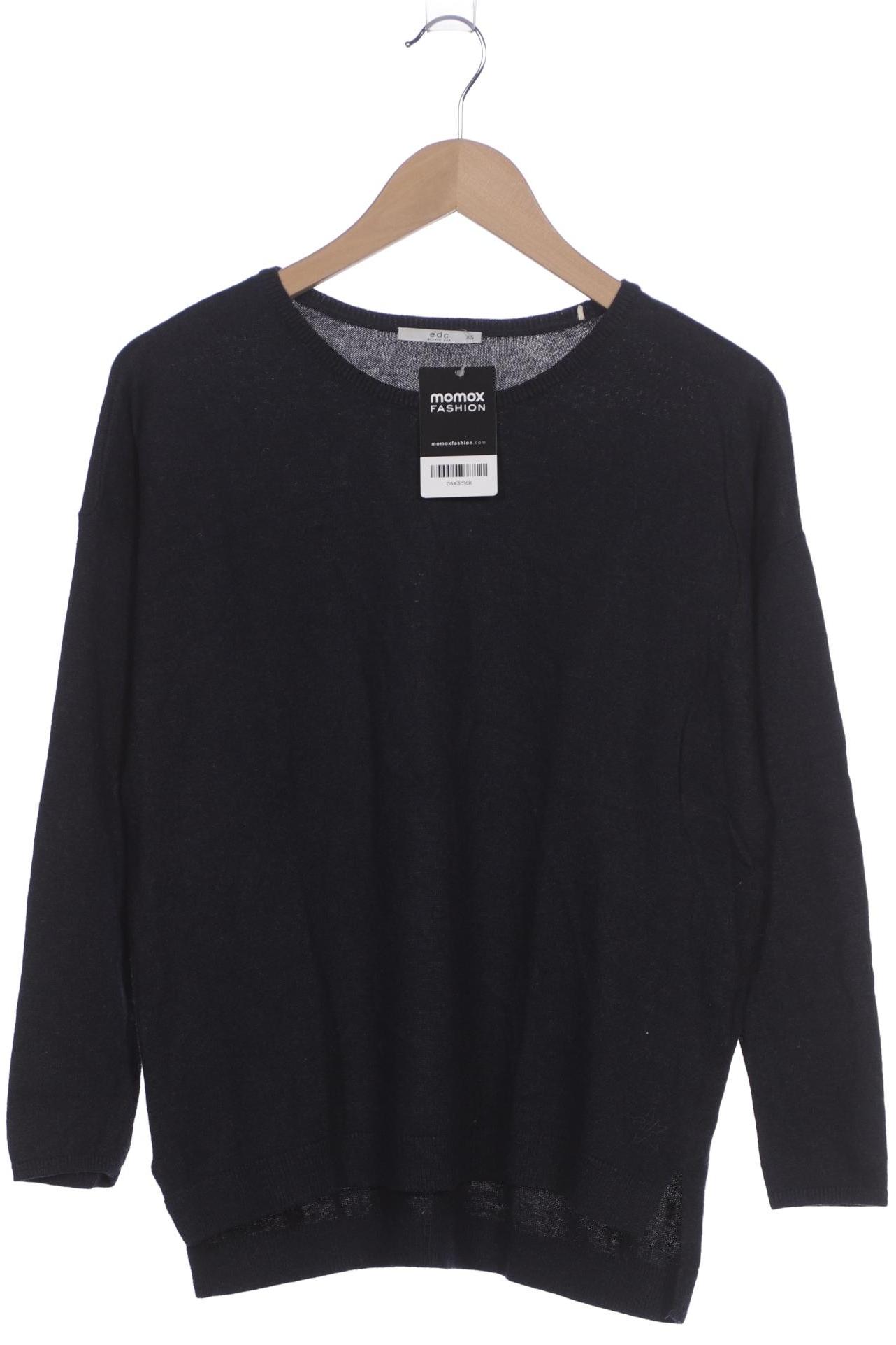 

edc by Esprit Damen Pullover, marineblau, Gr. 34