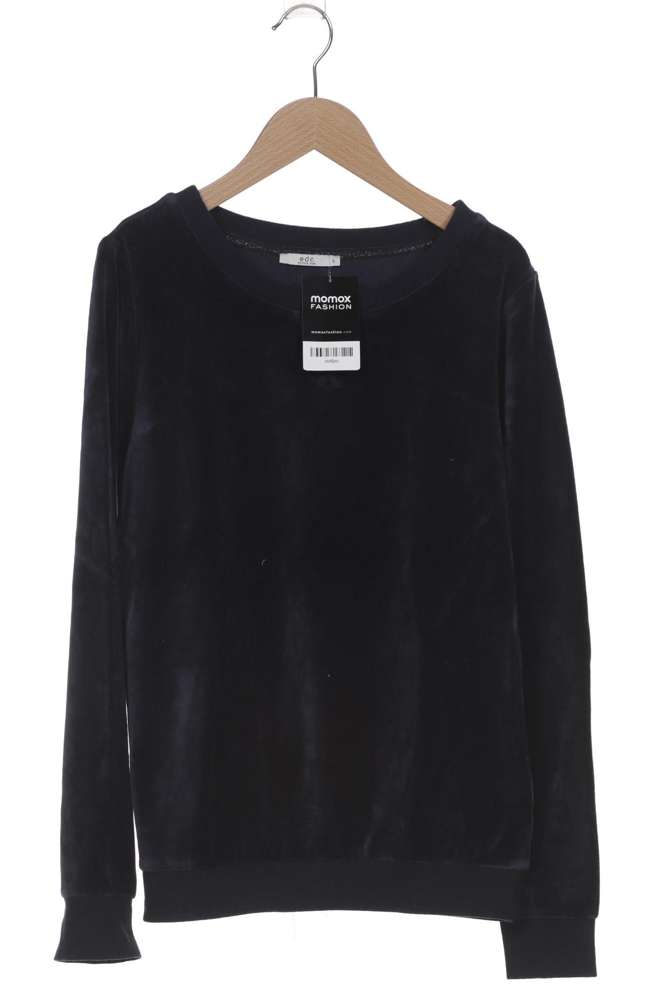 

edc by Esprit Damen Sweatshirt, marineblau, Gr. 36