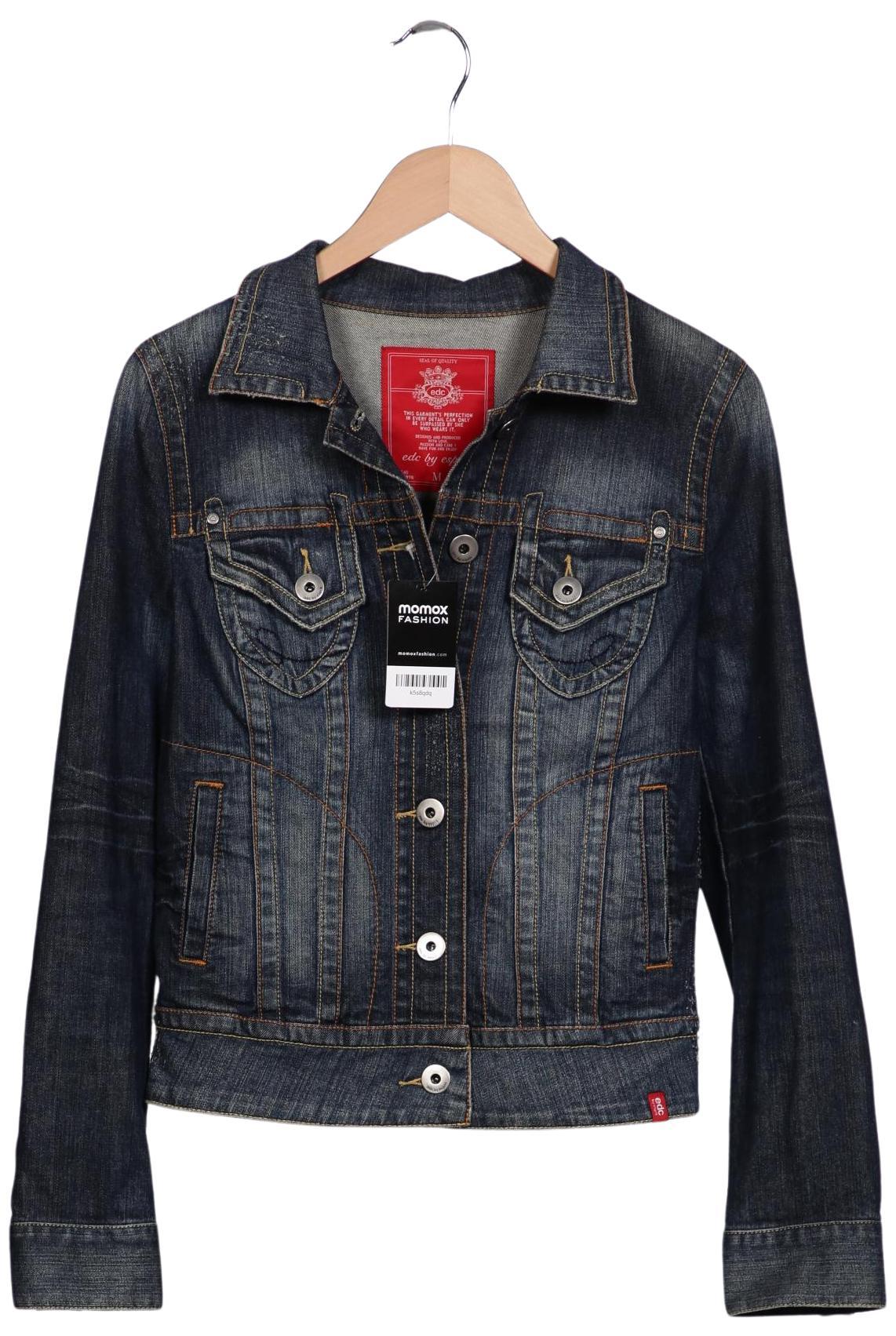 

edc by Esprit Damen Jacke, marineblau, Gr. 38