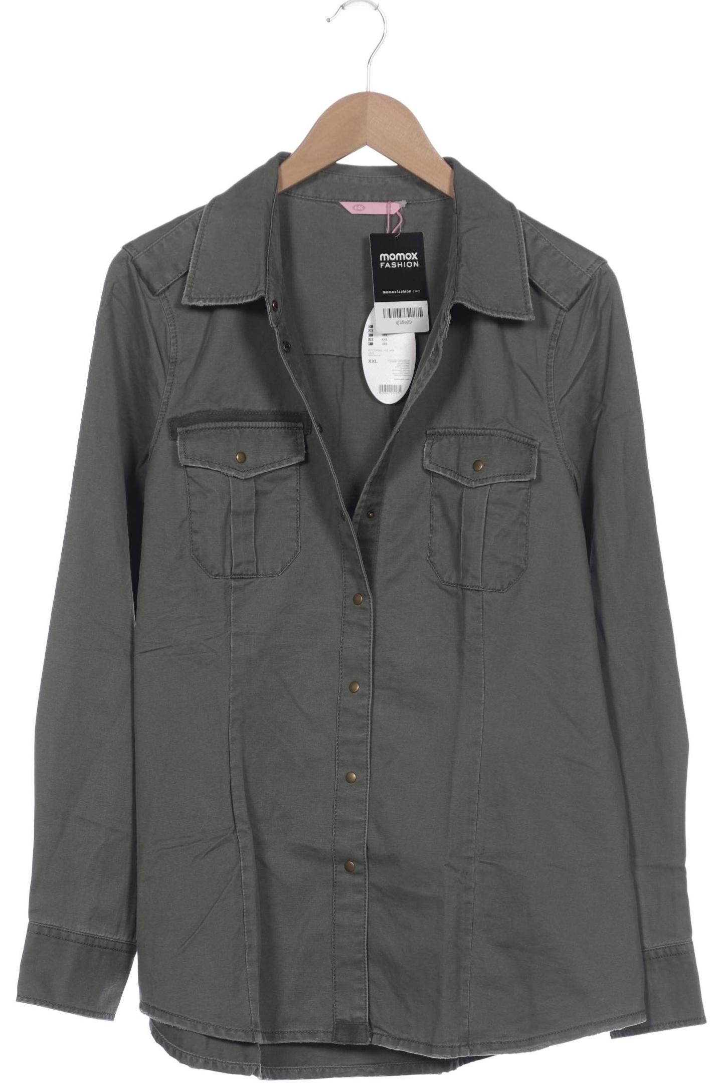 

edc by Esprit Damen Jacke, grün, Gr. 46