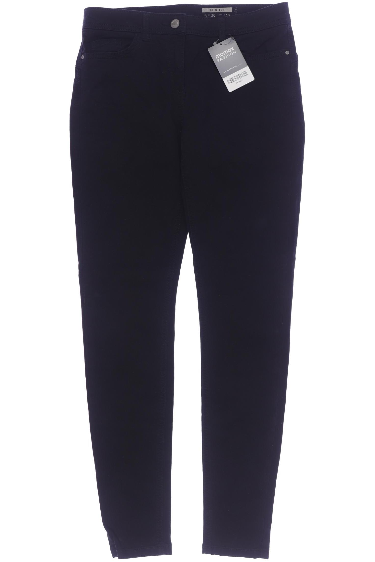 

edc by Esprit Damen Stoffhose, schwarz, Gr. 36