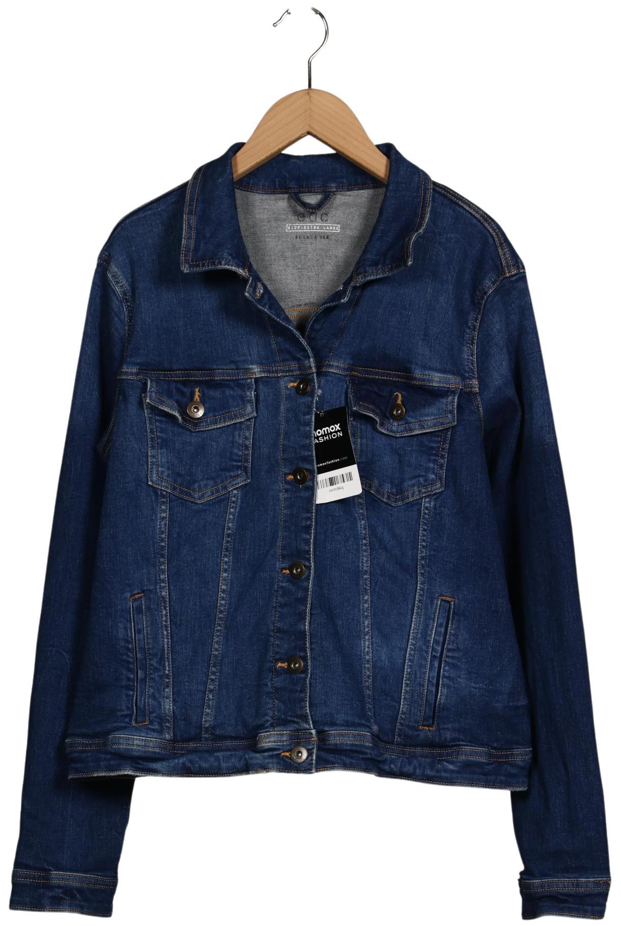 

edc by Esprit Damen Jacke, marineblau, Gr. 44