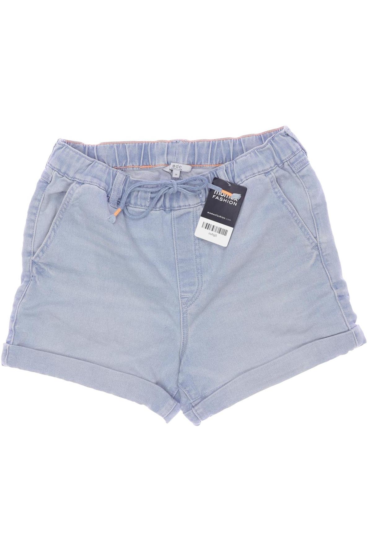 

edc by Esprit Damen Shorts, hellblau, Gr. 26