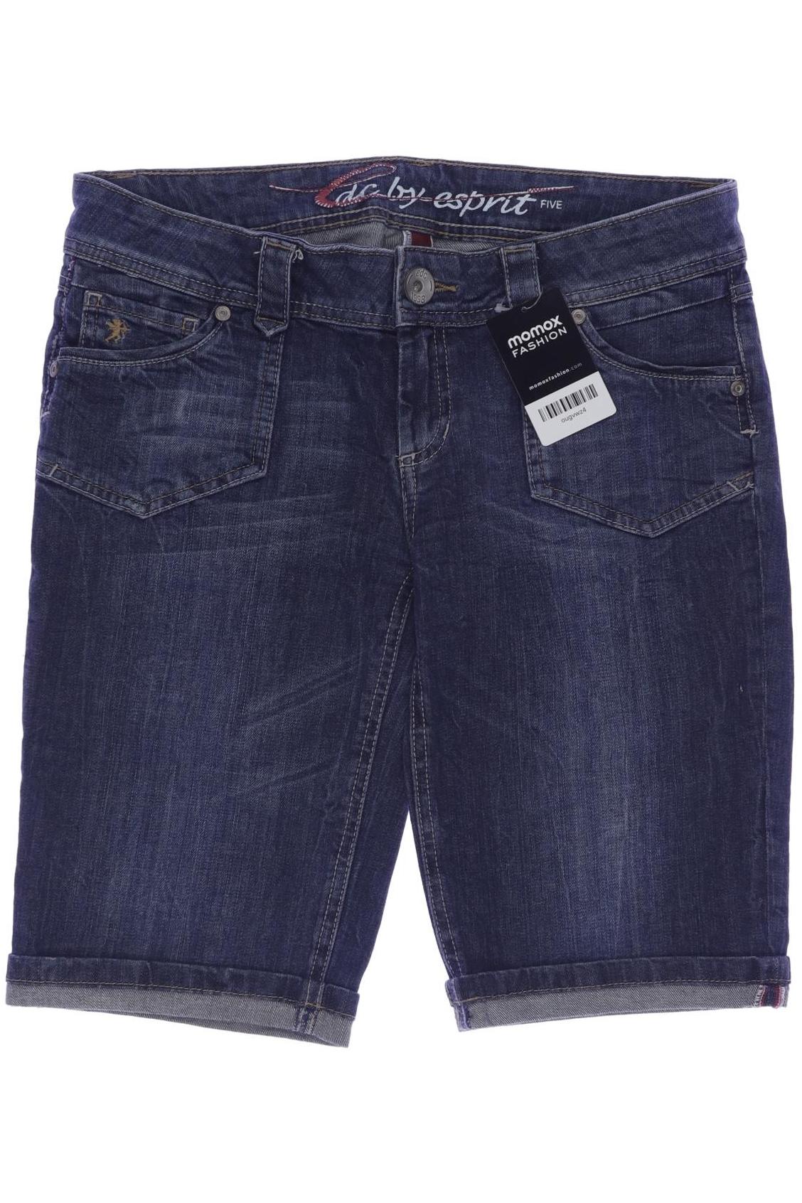 

edc by Esprit Damen Shorts, blau, Gr. 30
