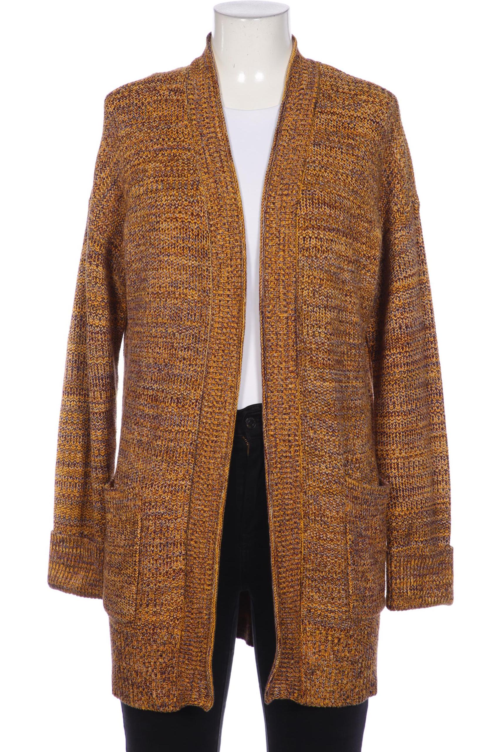 

edc by Esprit Damen Strickjacke, gelb