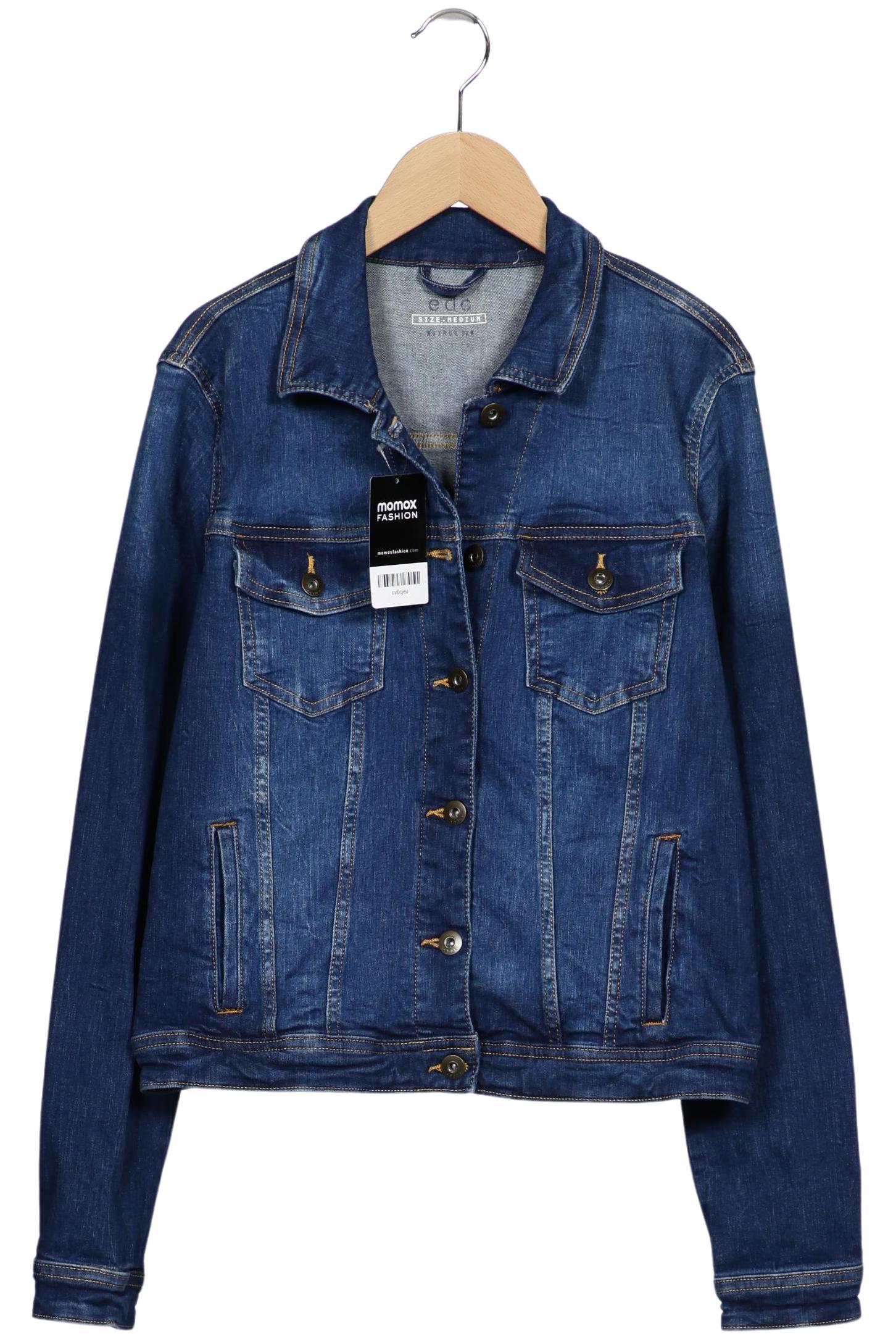 

edc by Esprit Damen Jacke, blau, Gr. 38