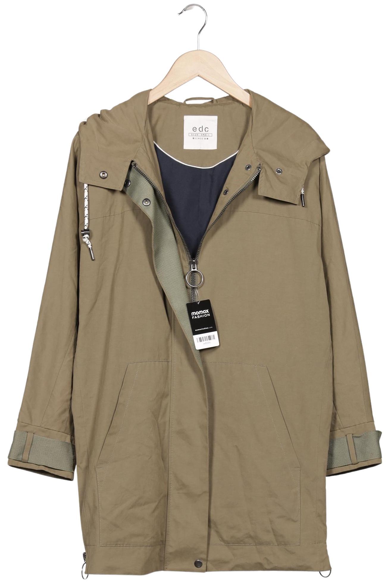 

edc by Esprit Damen Mantel, grün, Gr. 36