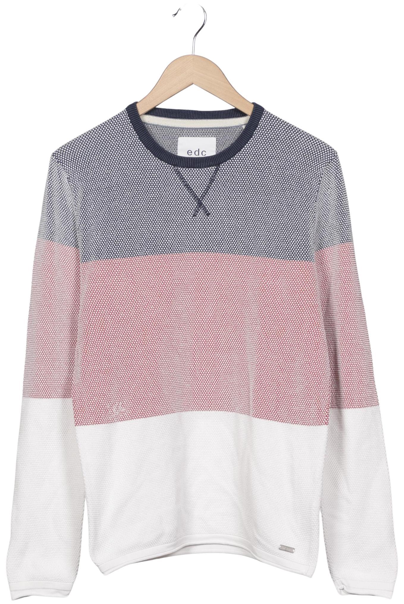 

edc by Esprit Herren Pullover, mehrfarbig, Gr. 48